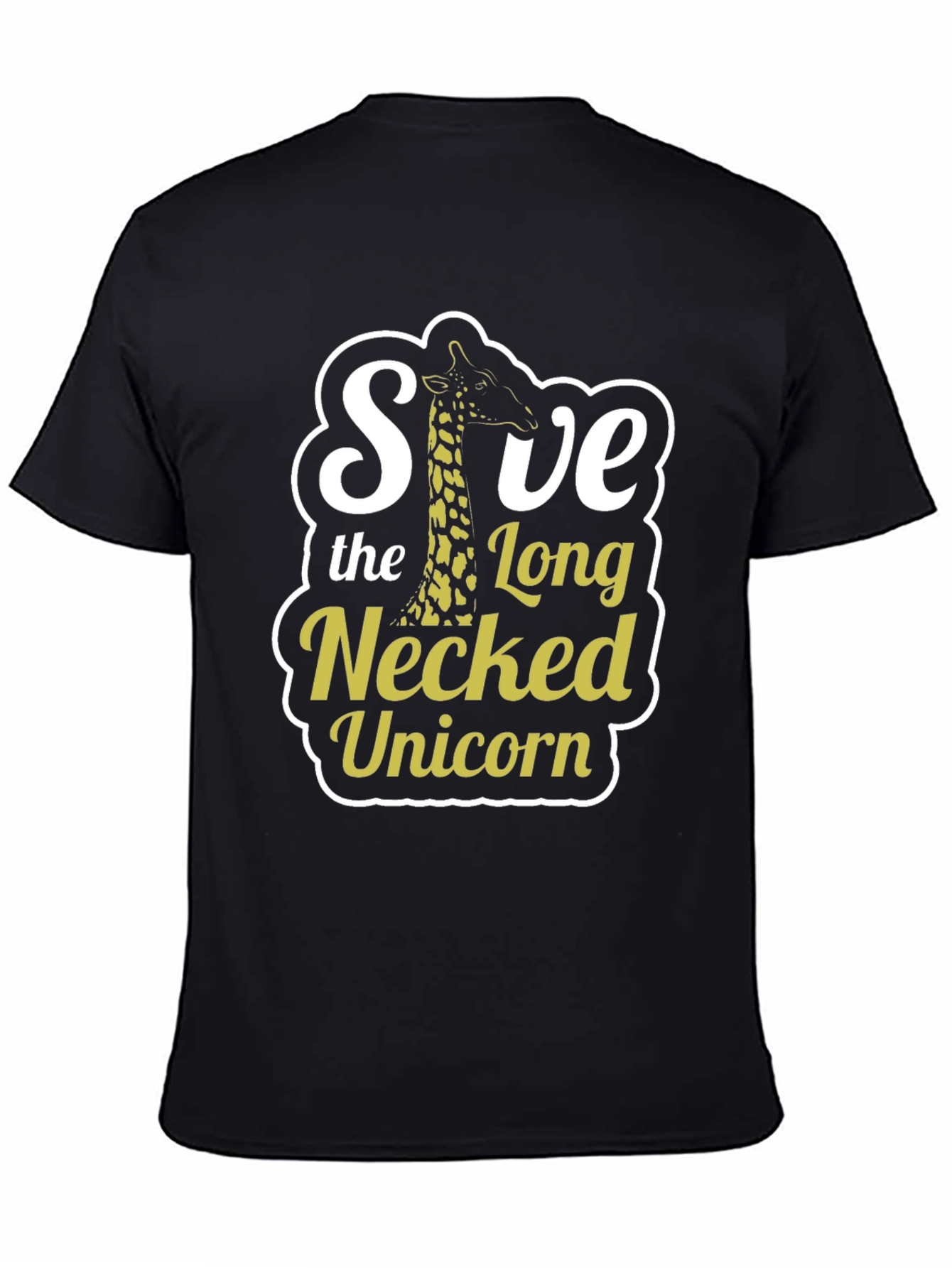 Save the Long Necked Unicorn Graphic Tee