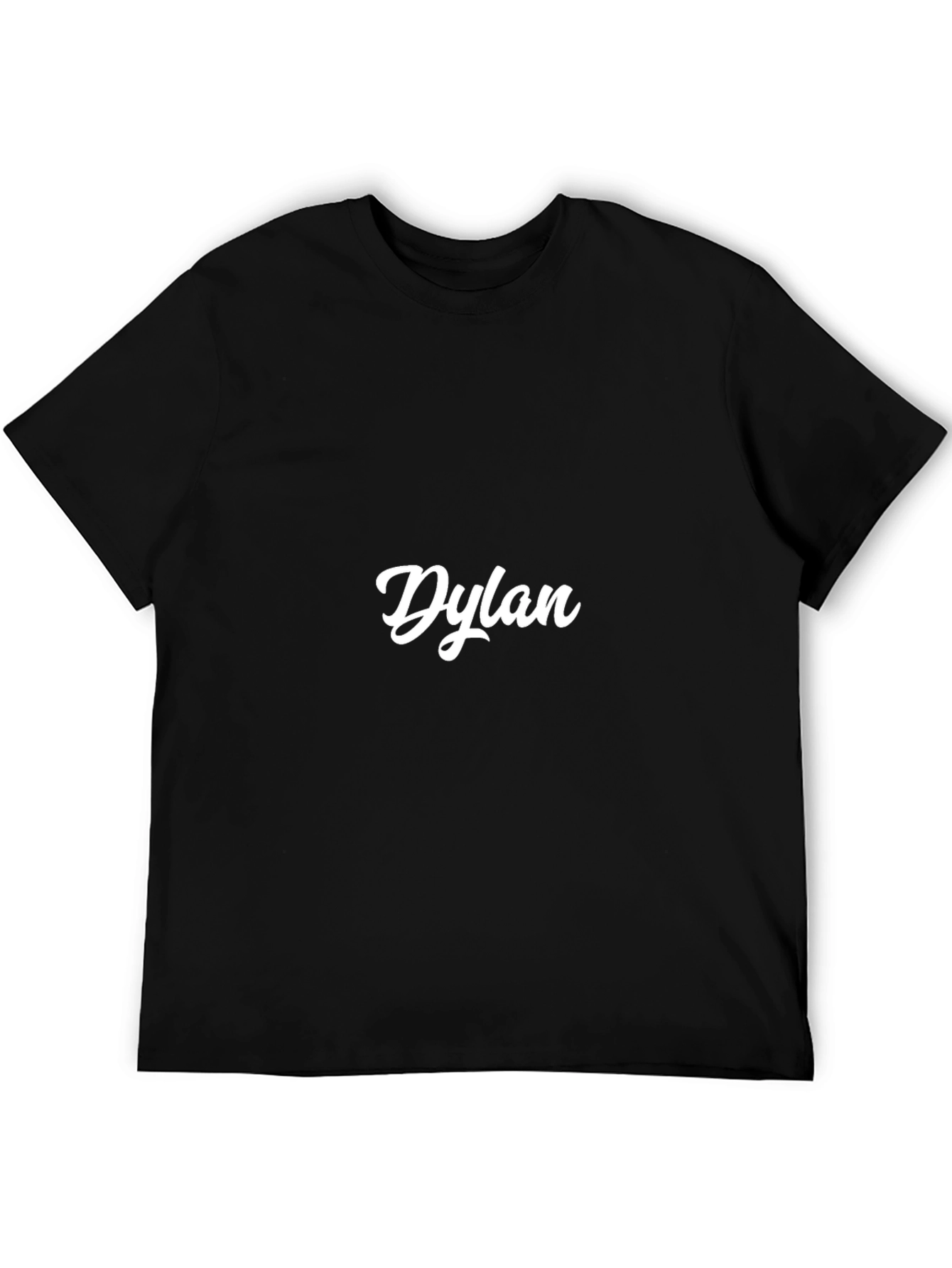 Personalized Dylan Black T-Shirt
