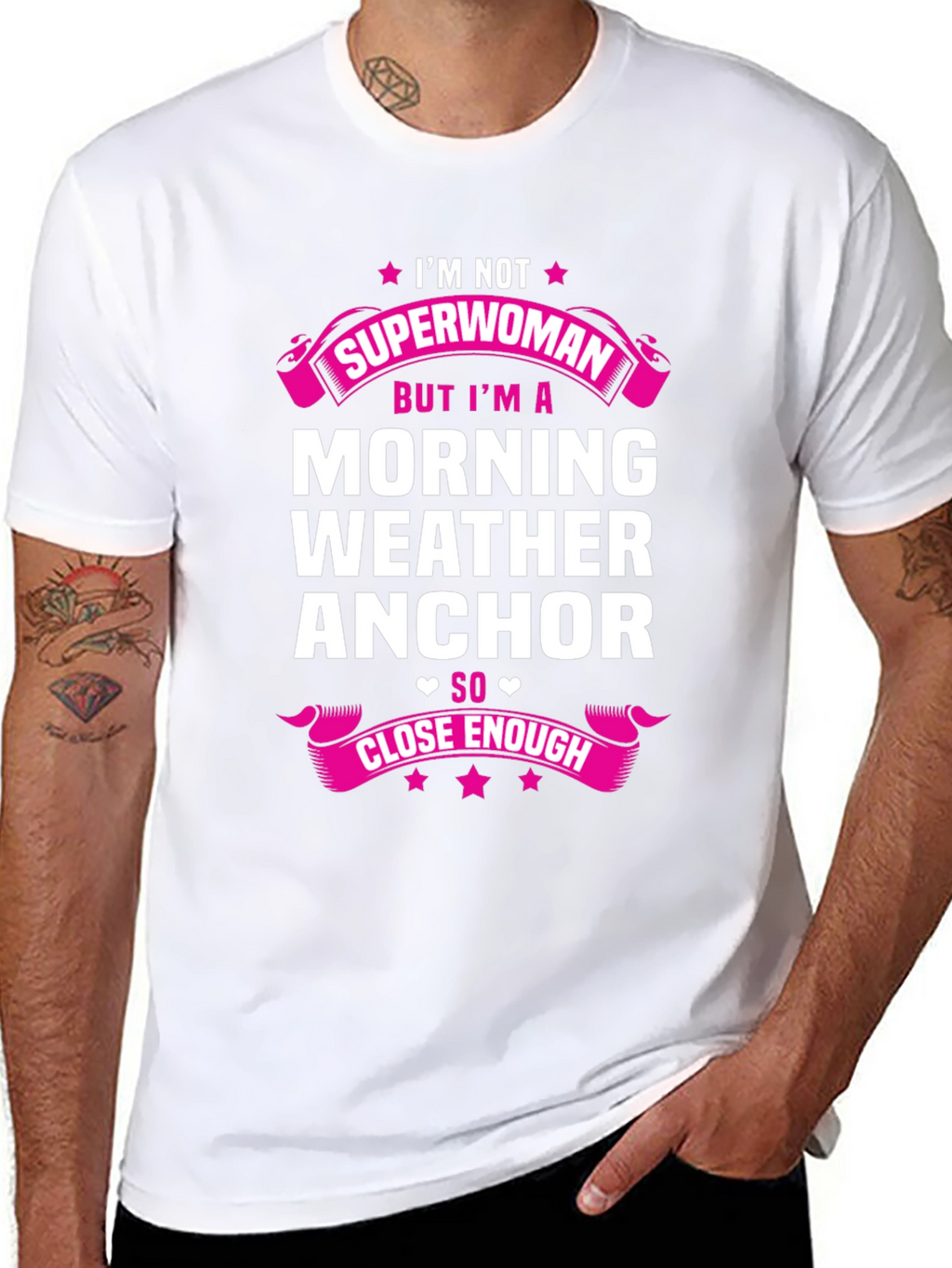 Morning Weather Anchor Graphic T-Shirt