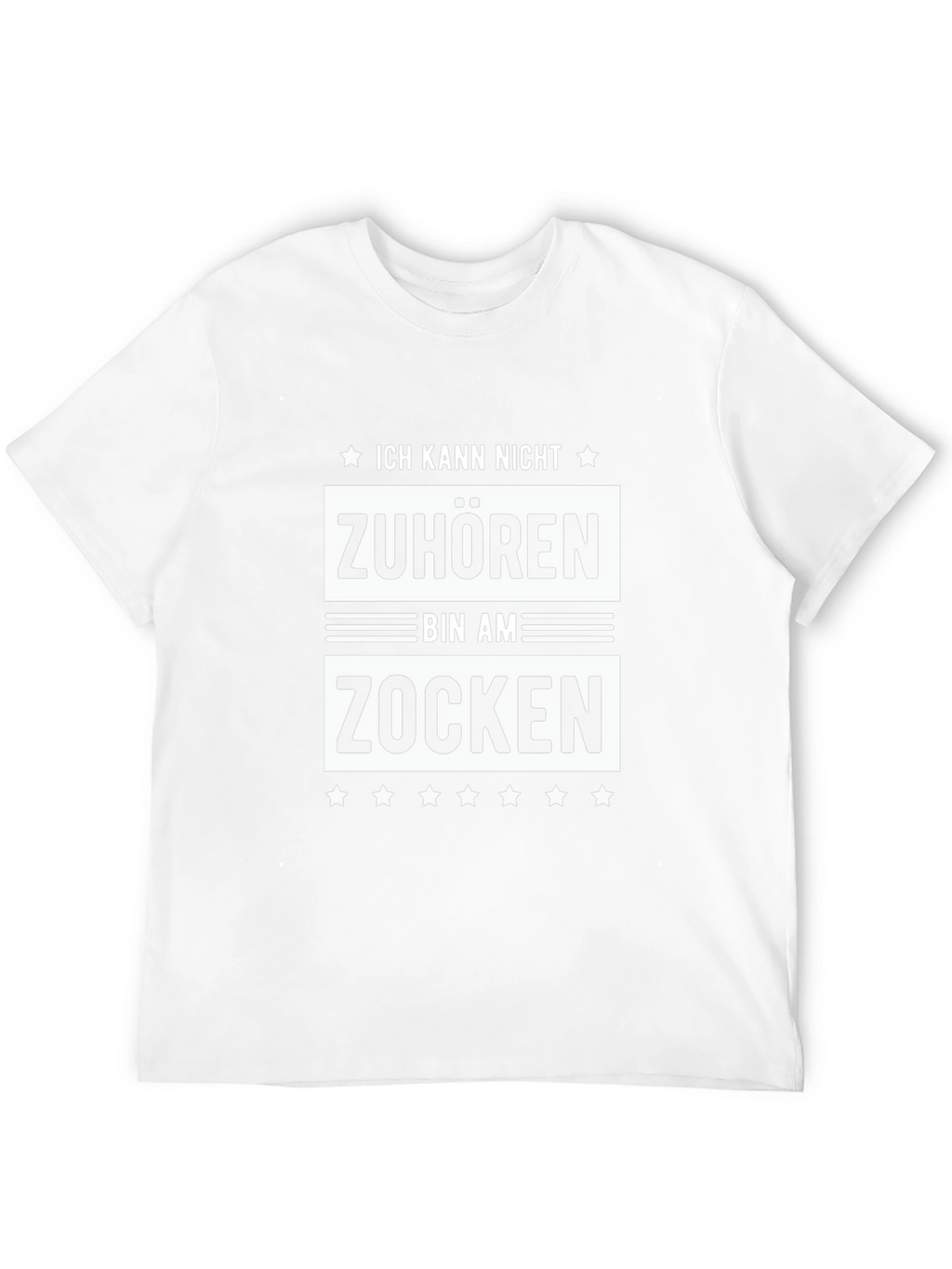 Ich Kann Nicht Zuhoren Bin Am Zocken T-Shirt