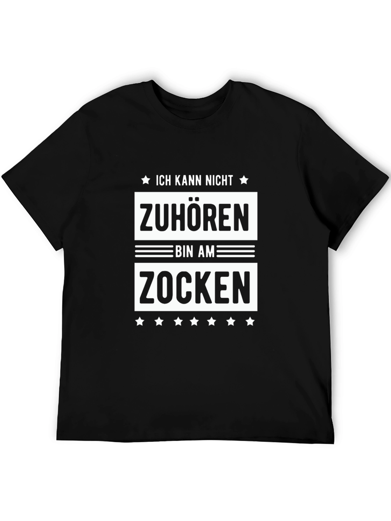 Ich Kann Nicht Zuhoren Bin Am Zocken T-Shirt