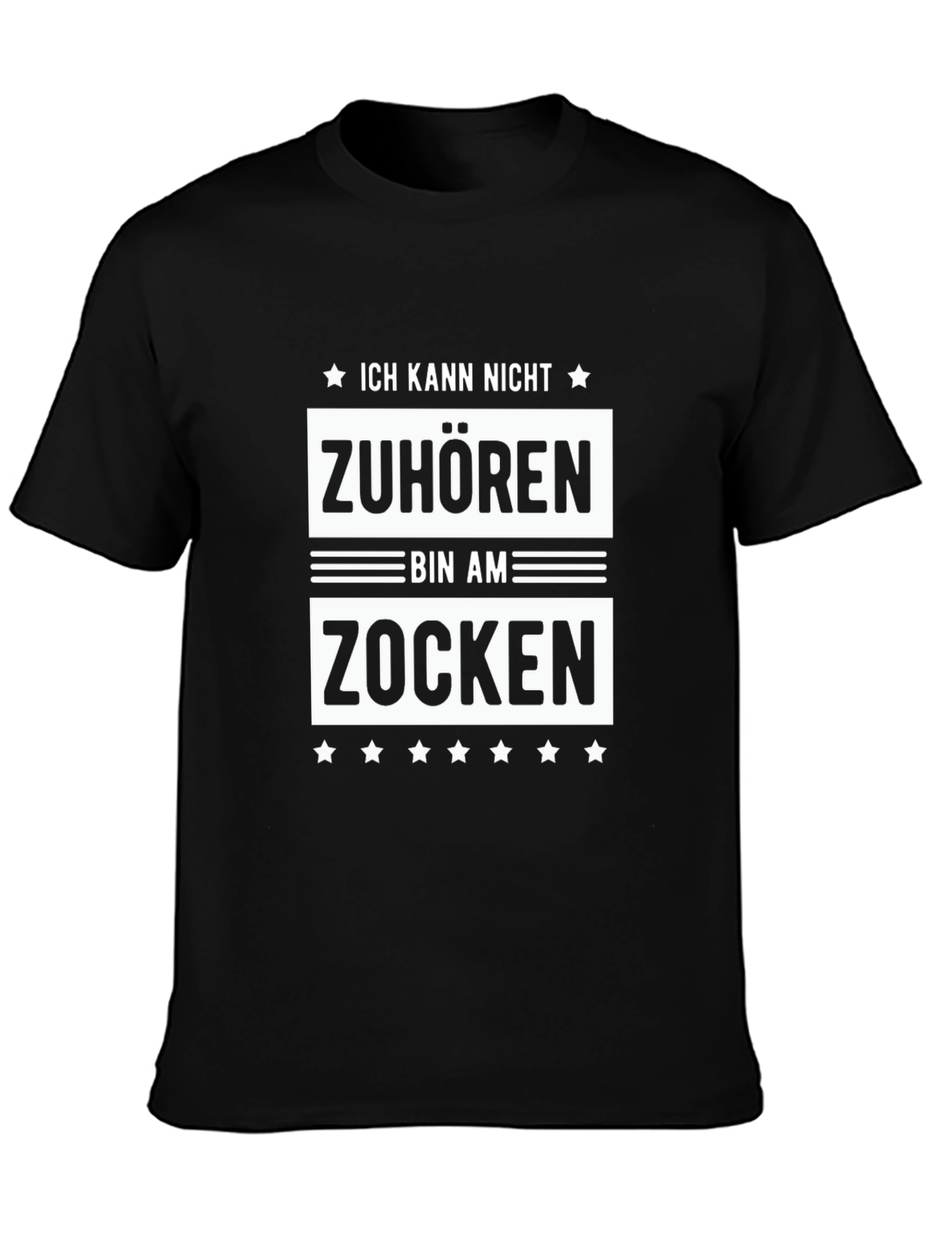 Ich Kann Nicht Zuhoren Bin Am Zocken T-Shirt