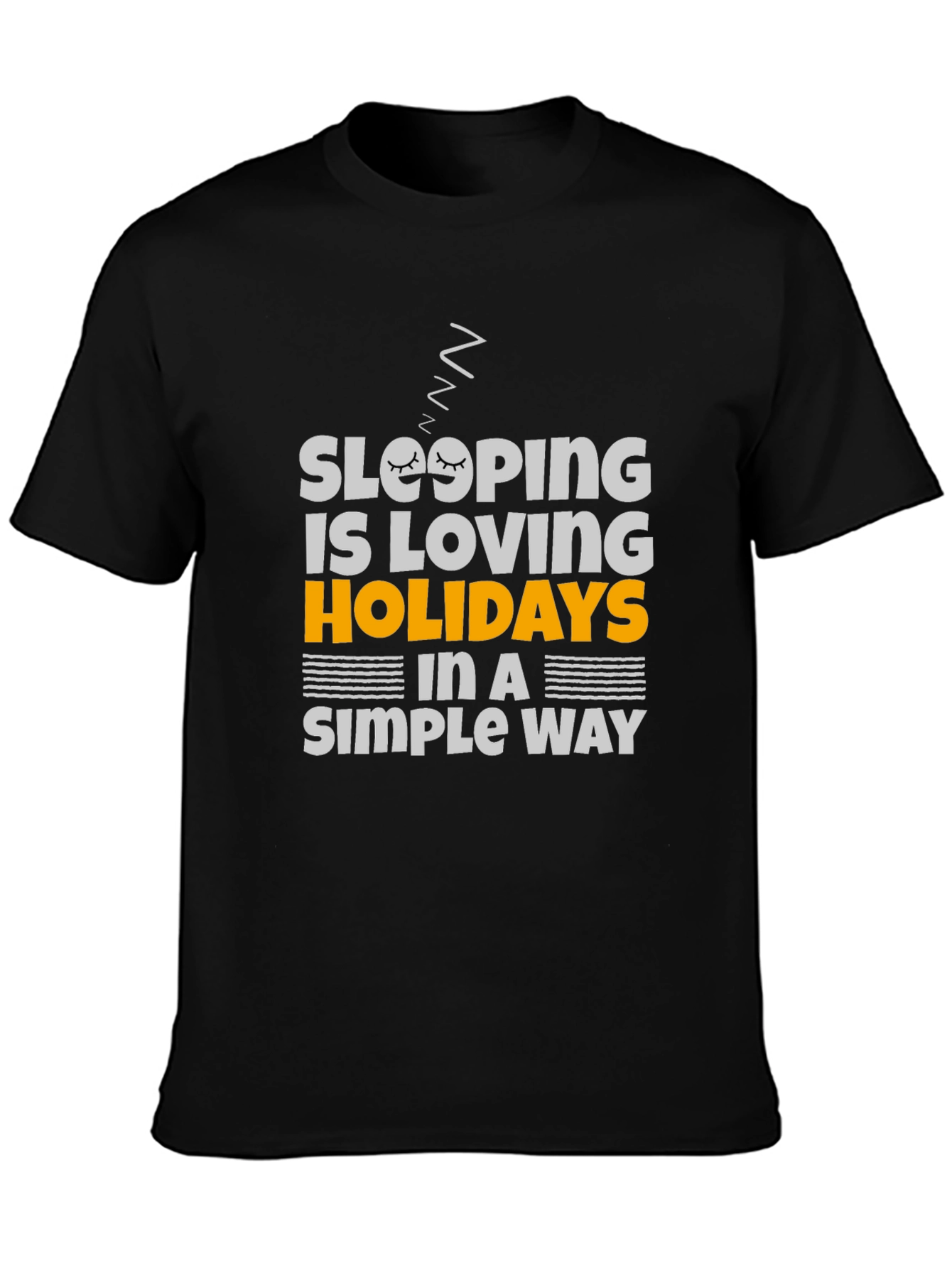 Sleeping is Loving Holidays T-Shirt