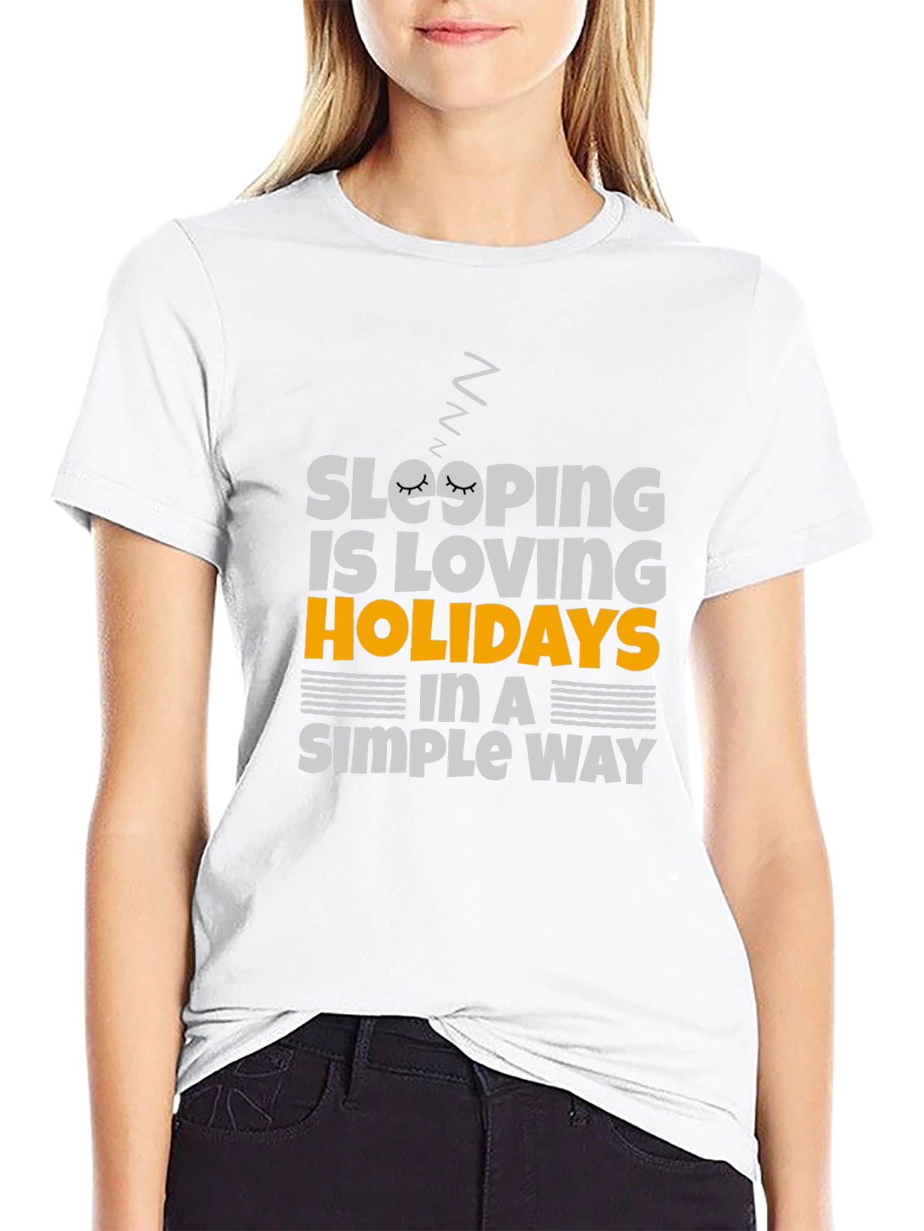 Sleeping is Loving Holidays T-Shirt