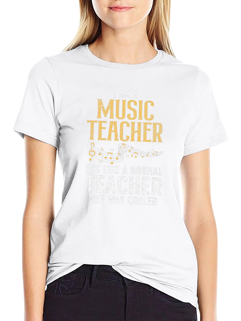 Music Teacher T-Shirt - Normal Teacher But Cooler!