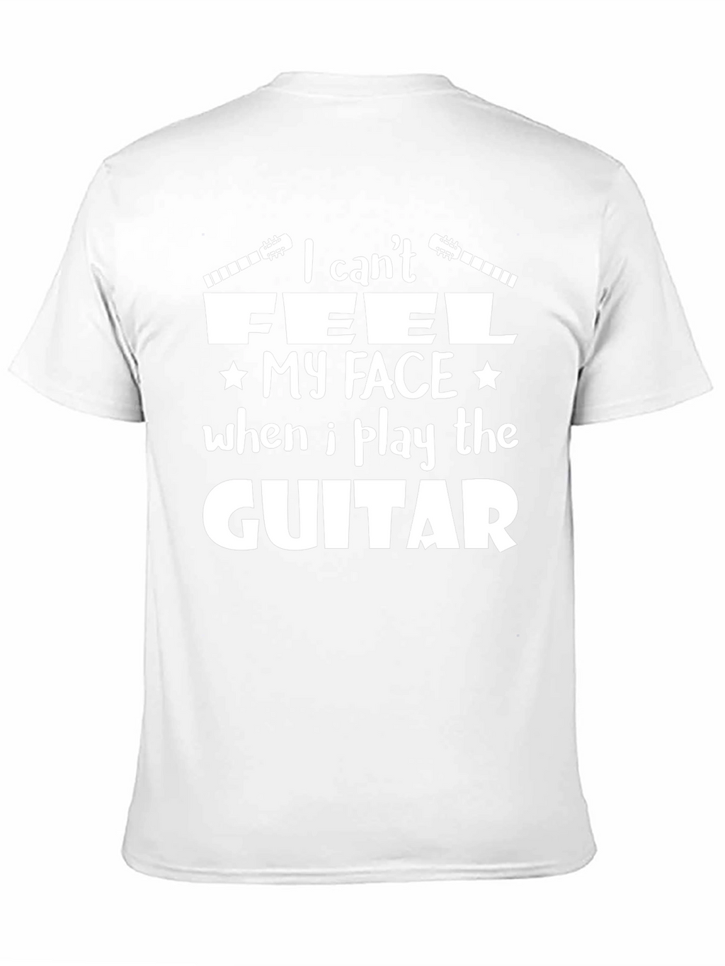 I Cant Feel My Face Guitar T-Shirt