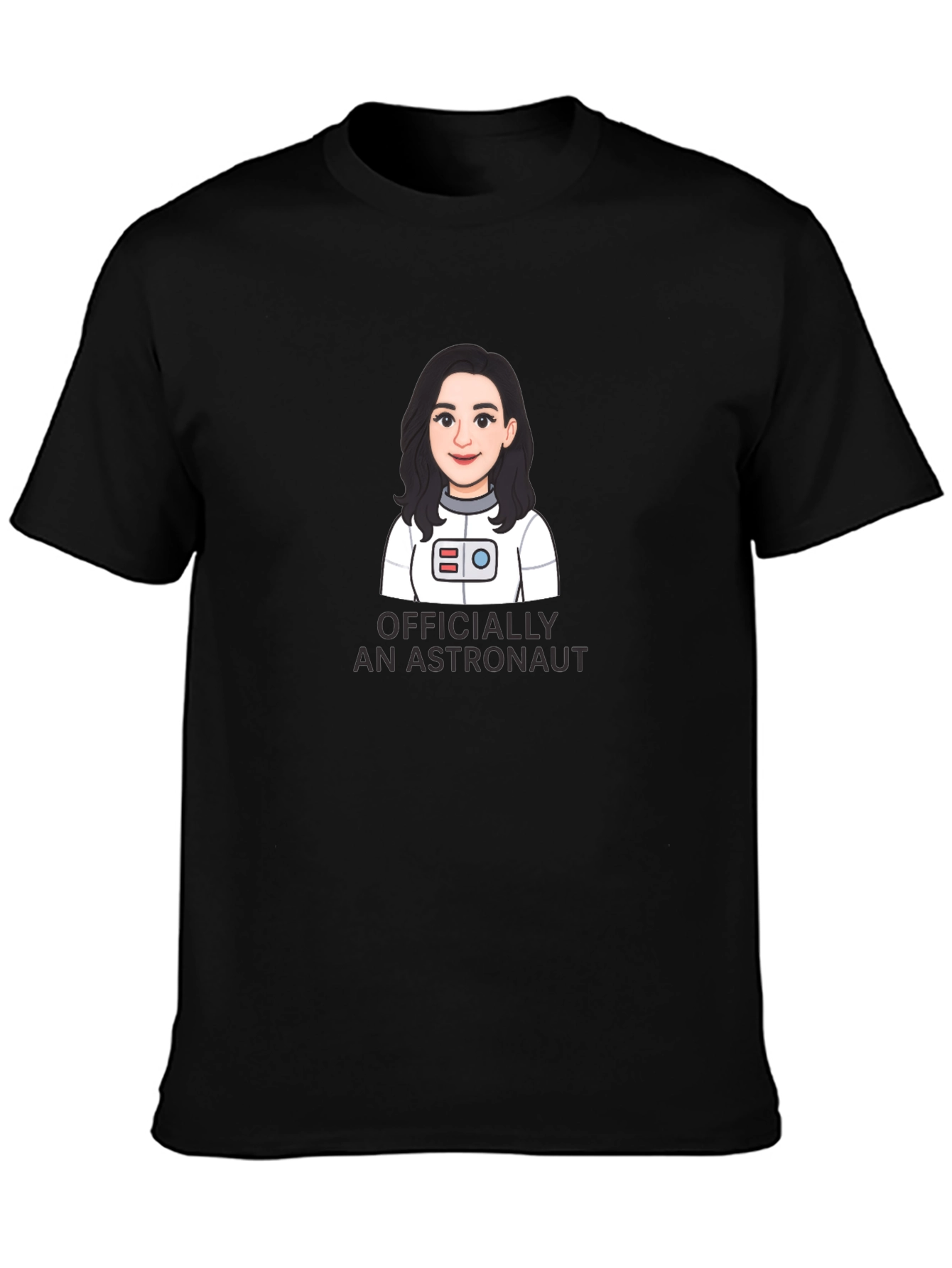 Officially An Astronaut Cartoon Graphic Tee
