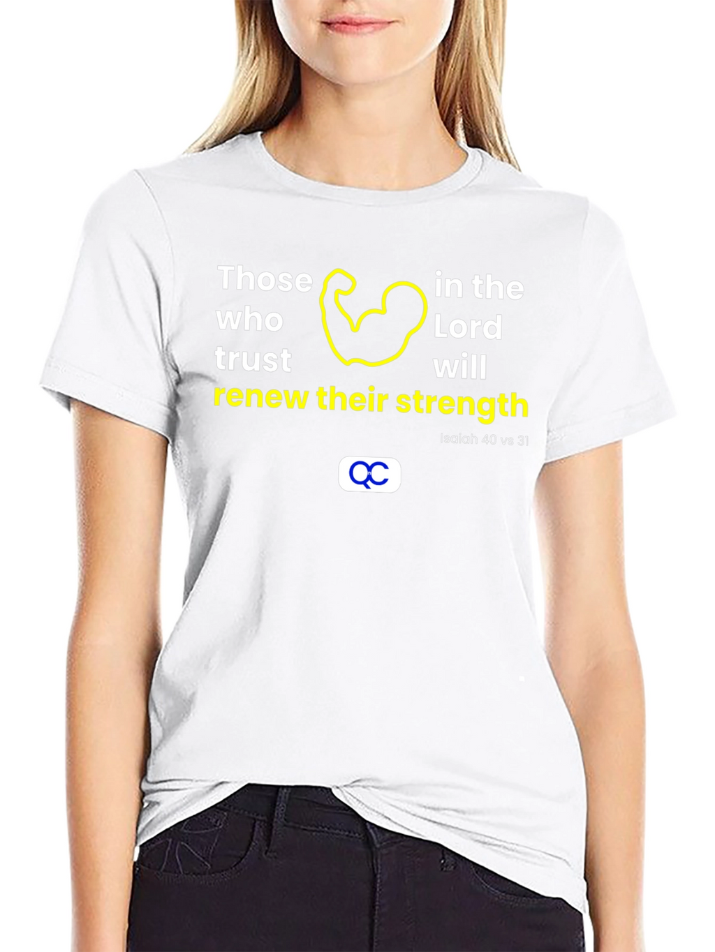 Faith-Based Strength T-Shirt | Renew Your Spirit
