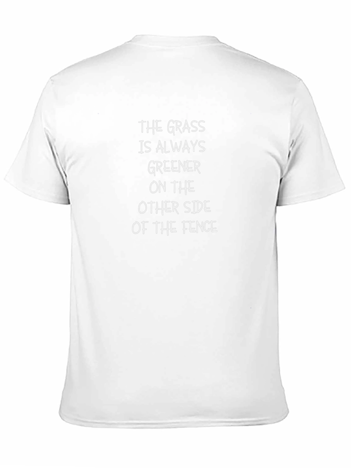 The Grass is Greener T-Shirt - Black