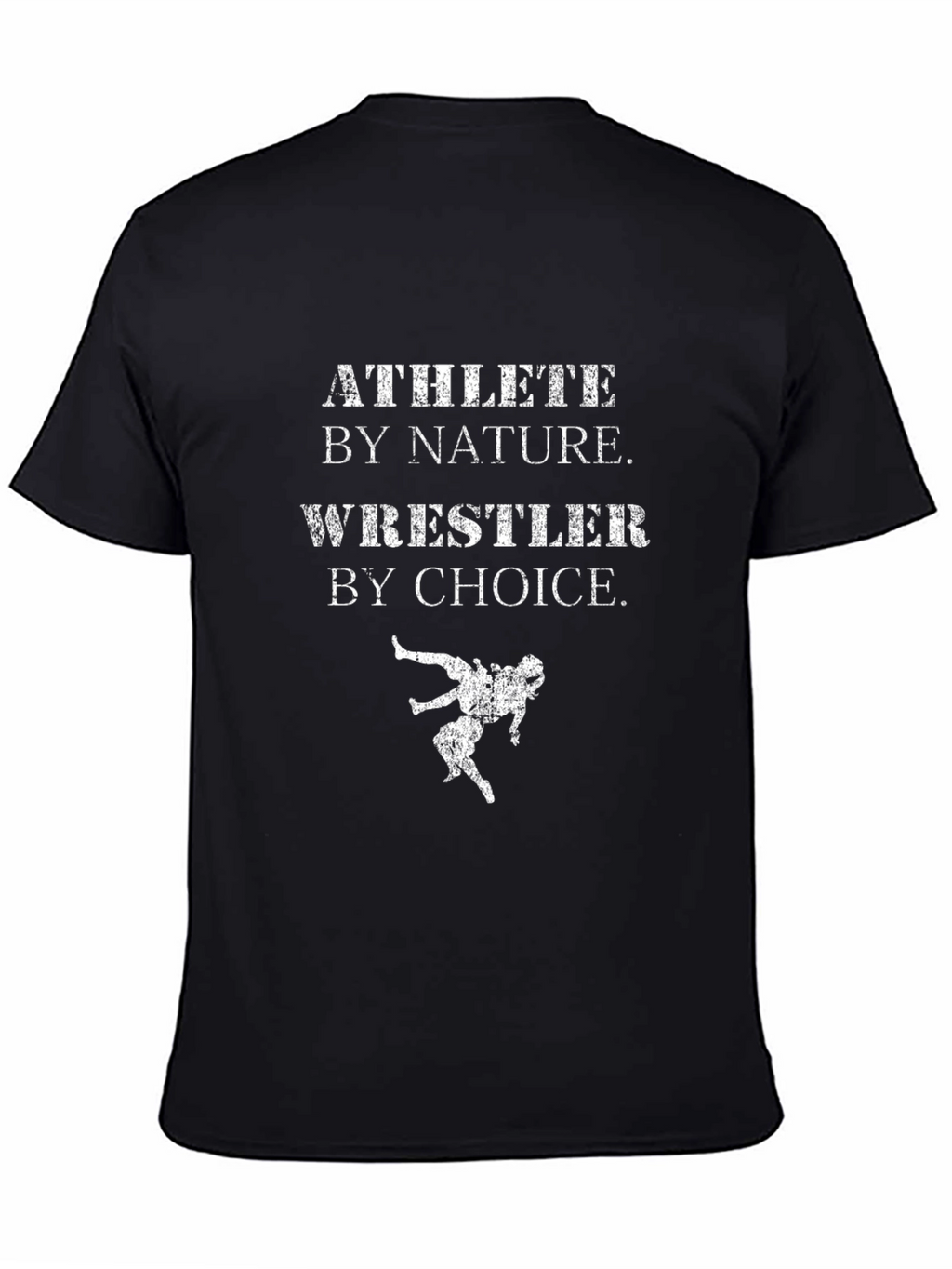 Athlete by Nature Wrestler by Choice Graphic Tee