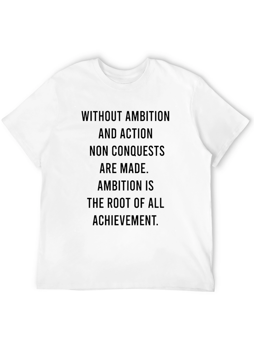 Motivational Ambition T-Shirt - Black