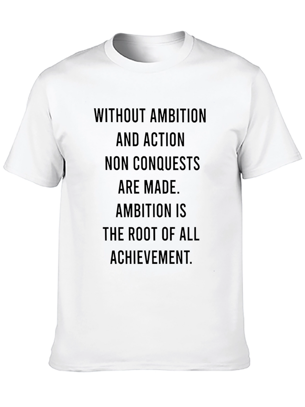 Motivational Ambition T-Shirt - Black