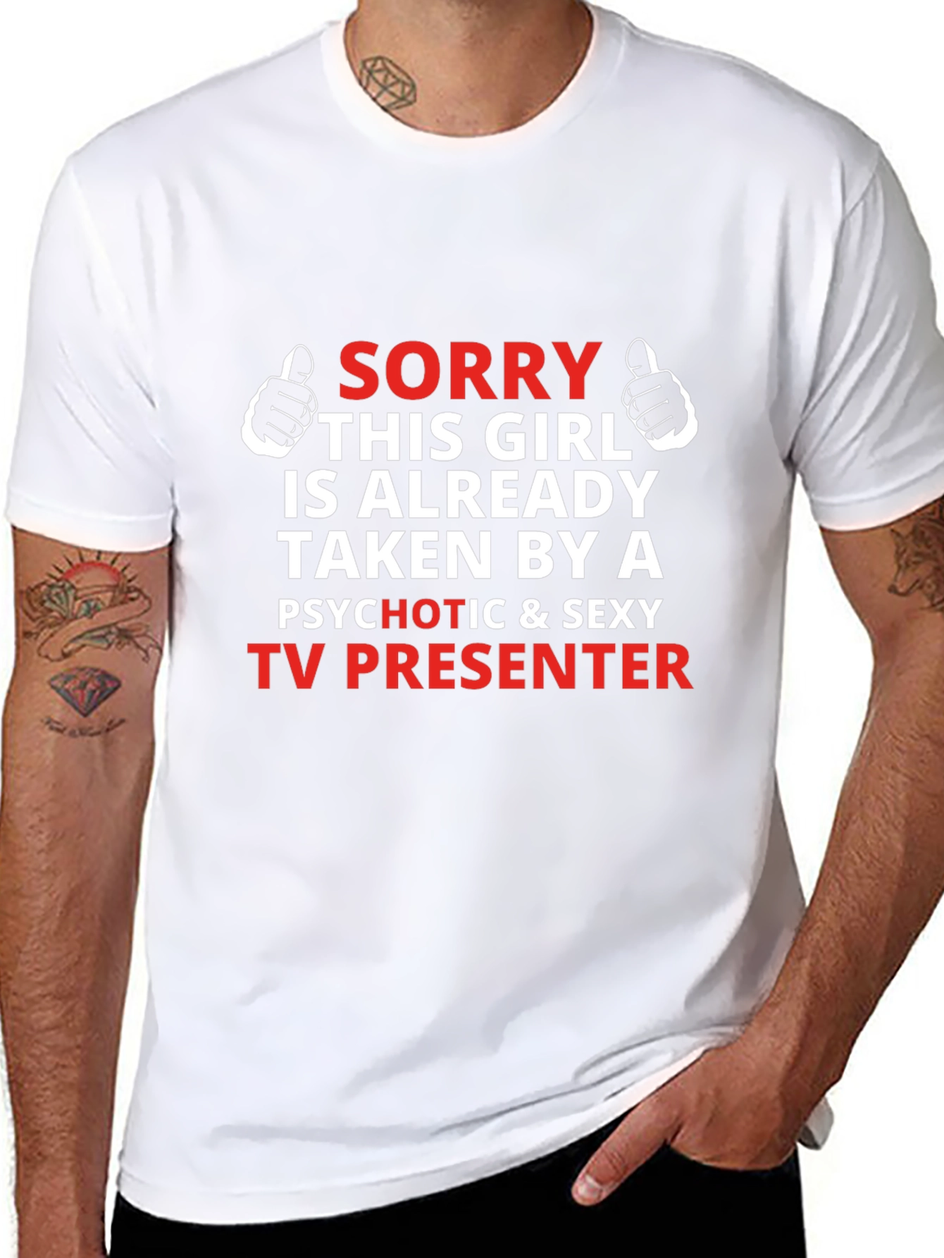 Funny TV Presenter T-Shirt