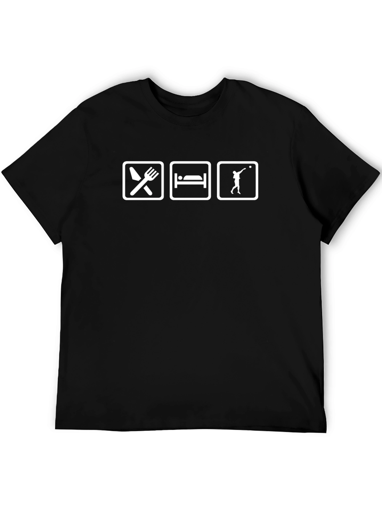 Eat Sleep Volleyball Funny T-Shirt