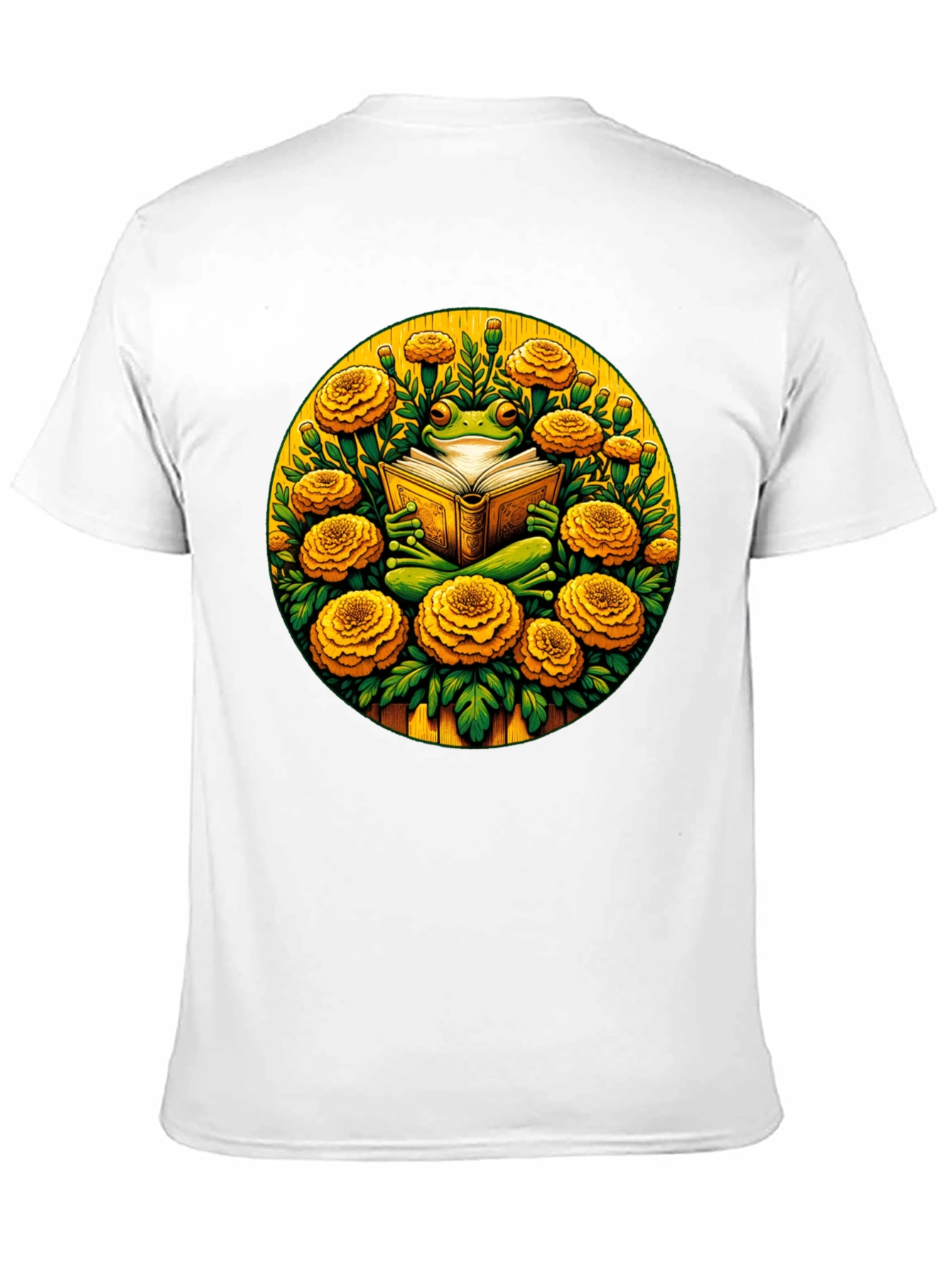 Frog Reader Graphic Tee - Bookworm T-Shirt