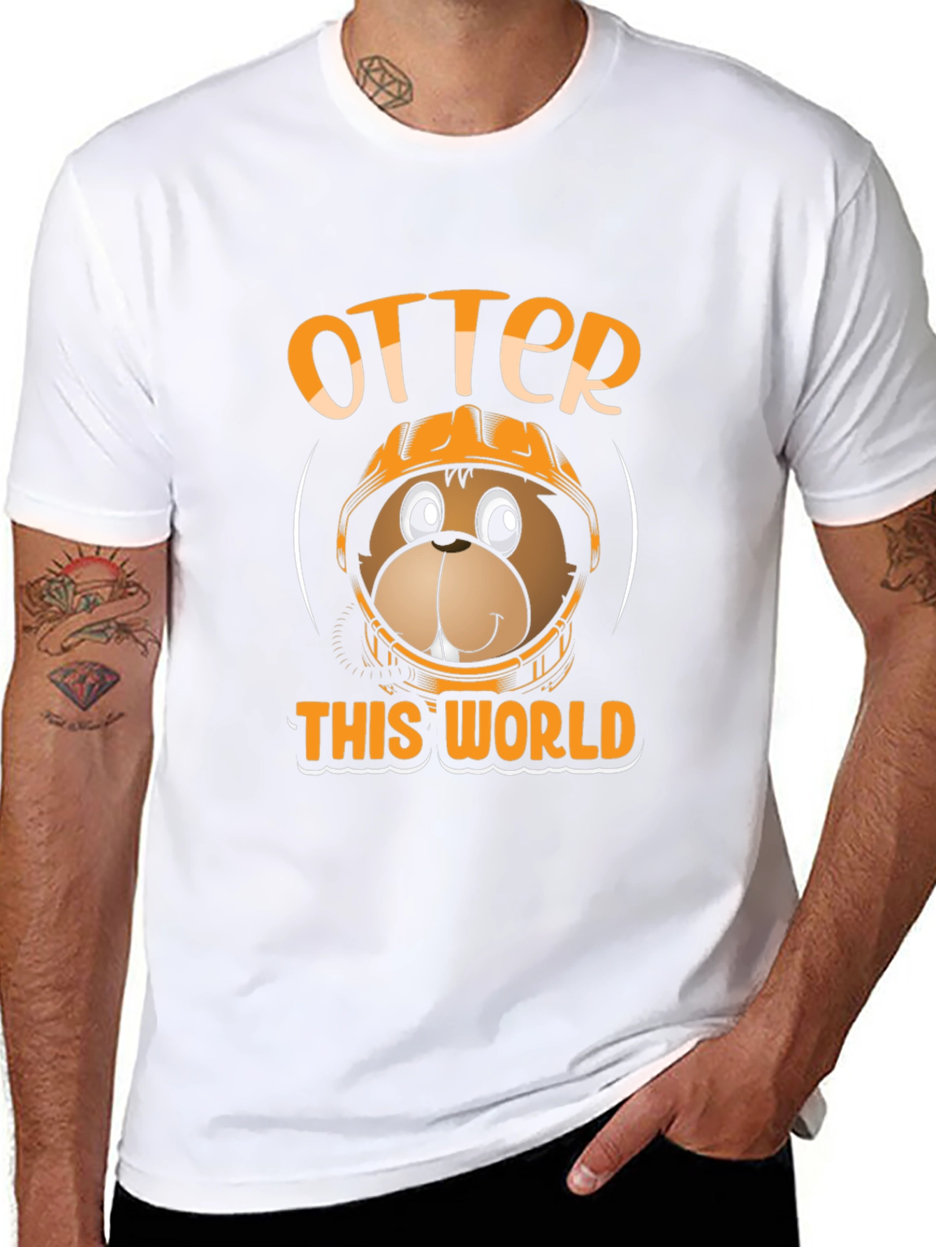 Otter This World T-Shirt - Funny Graphic Tee