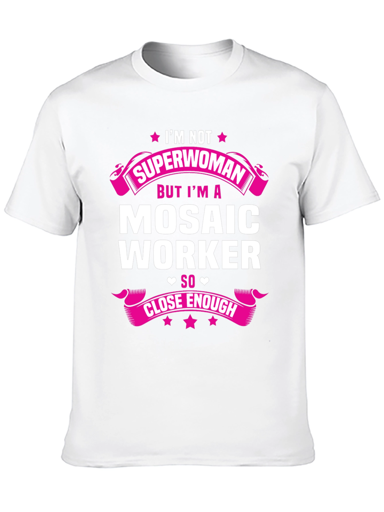 Mosaic Worker T-Shirt: Im Not Superwoman