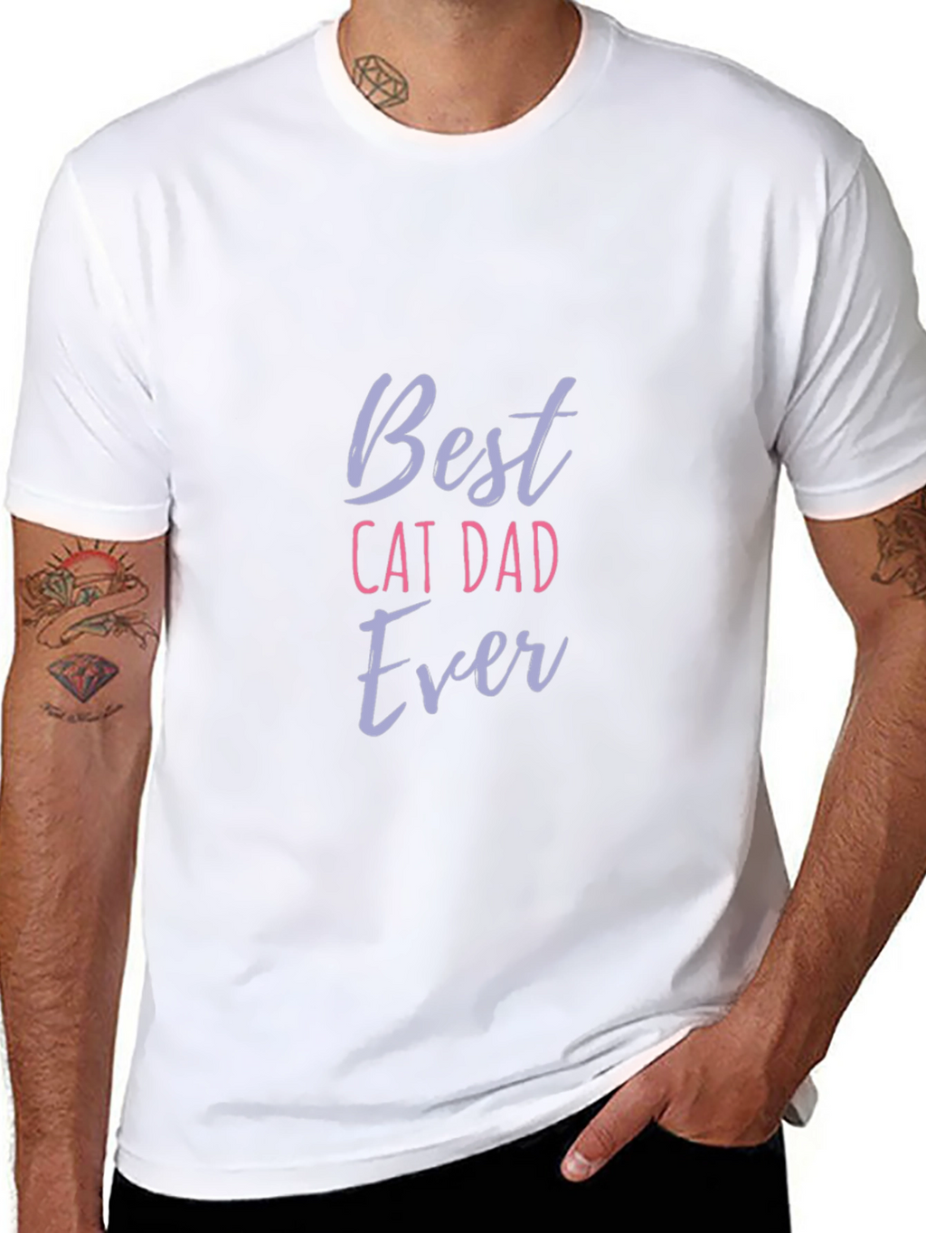Best Cat Dad Ever T-Shirt