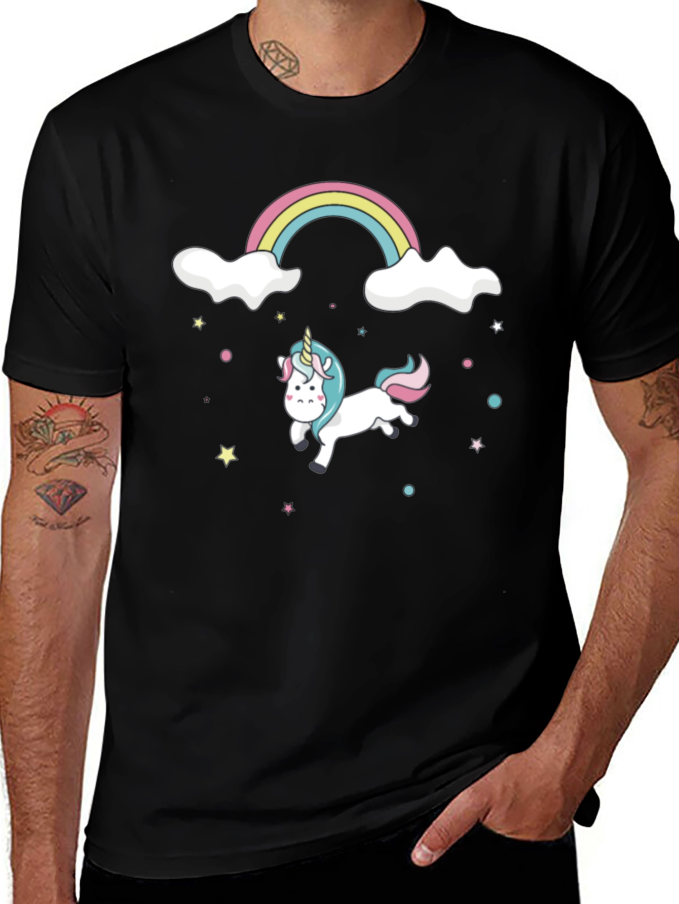 Unicorn Rainbow T-Shirt - Magical Design
