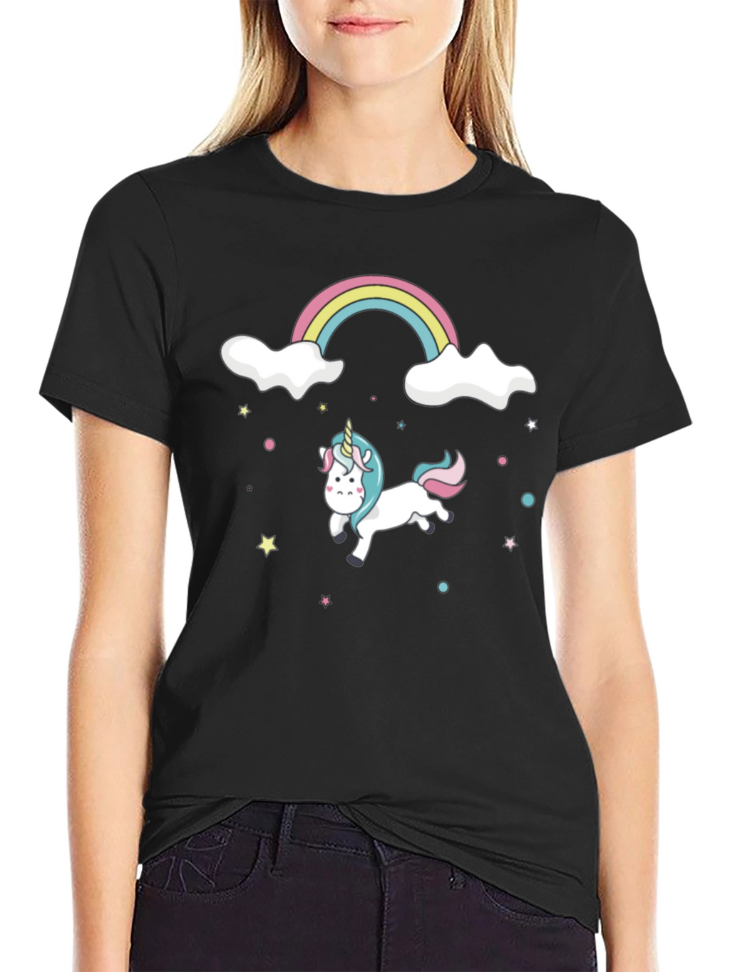 Unicorn Rainbow T-Shirt - Magical Design