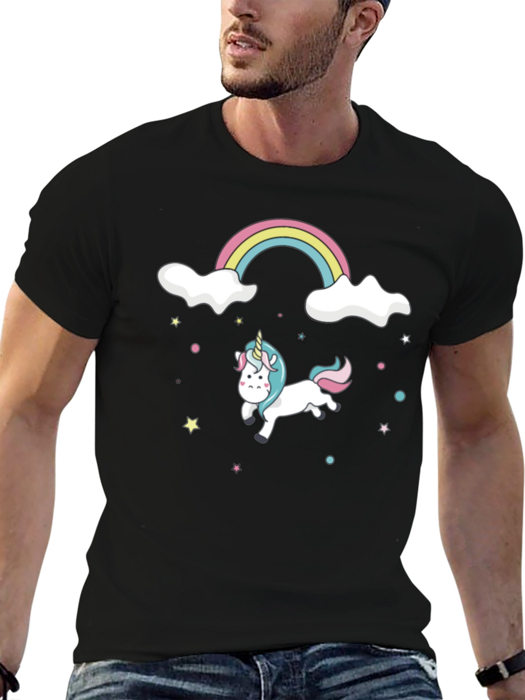 Unicorn Rainbow T-Shirt - Magical Design