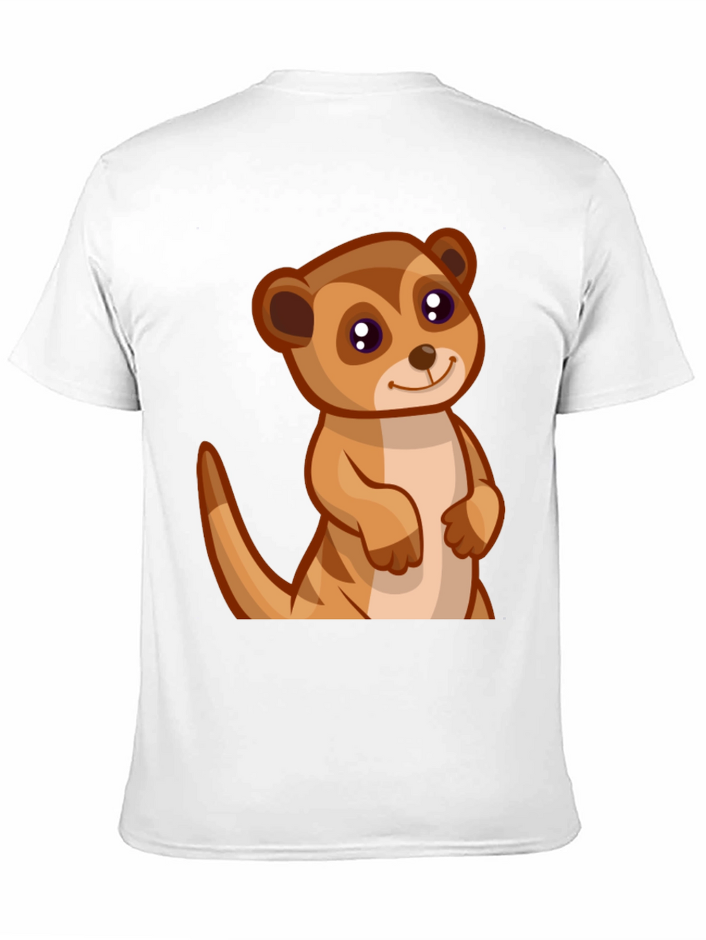 Cute Meerkat Graphic Tee - Soft Cotton Comfort