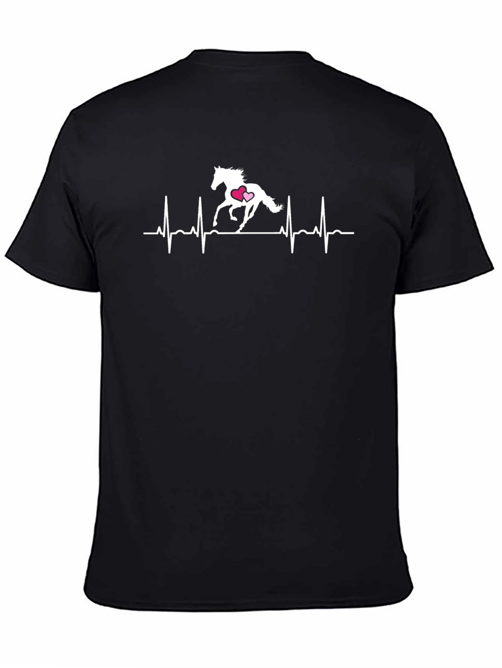 Horse Heartbeat Graphic T-Shirt