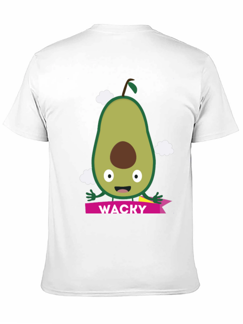 Wacky Avocado Graphic Tee - Fun Foodie T-Shirt