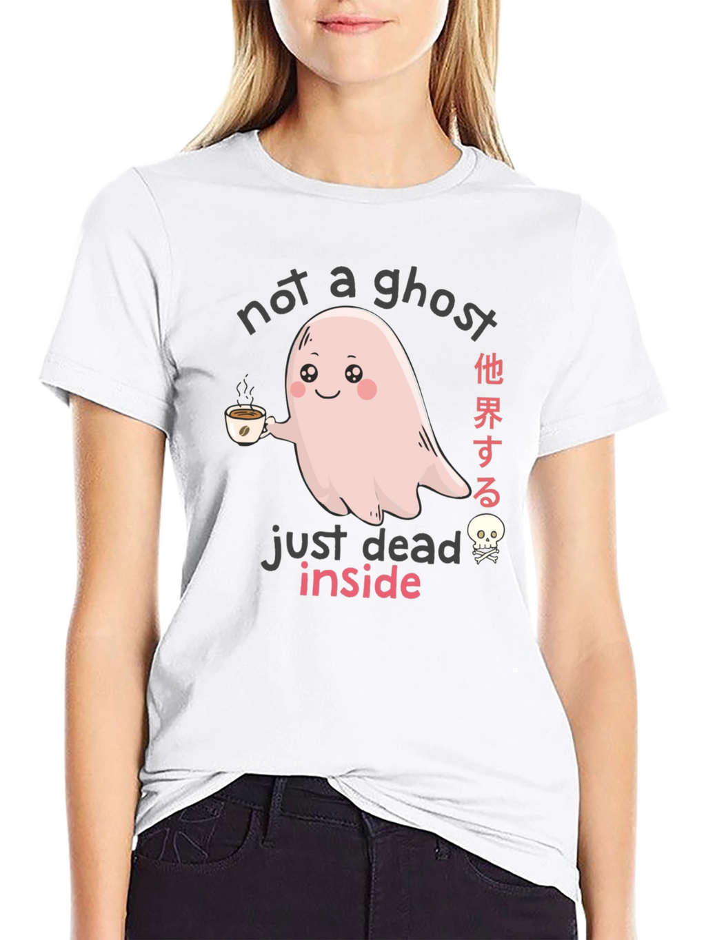Not a Ghost Just Dead Inside Graphic Tee