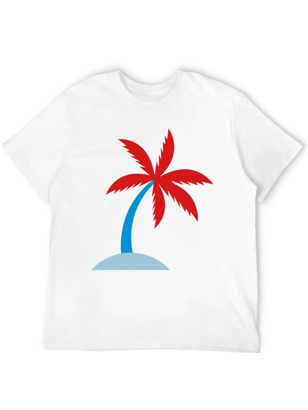 Black Palm Tree Graphic T-Shirt