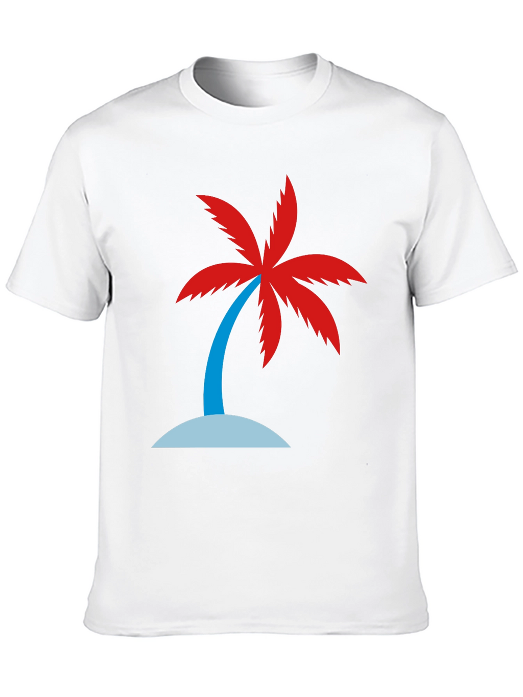 Black Palm Tree Graphic T-Shirt