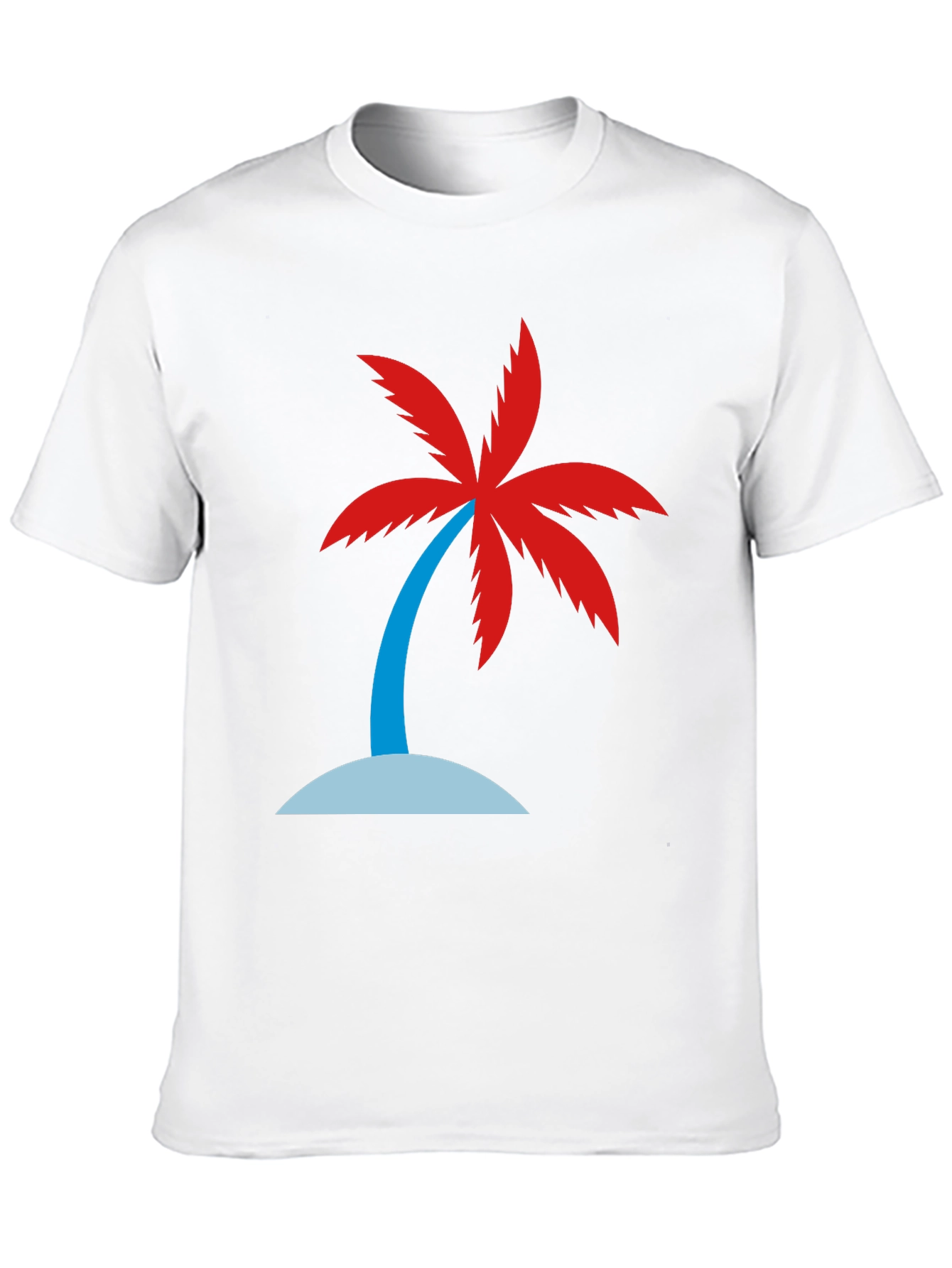 Black Palm Tree Graphic T-Shirt
