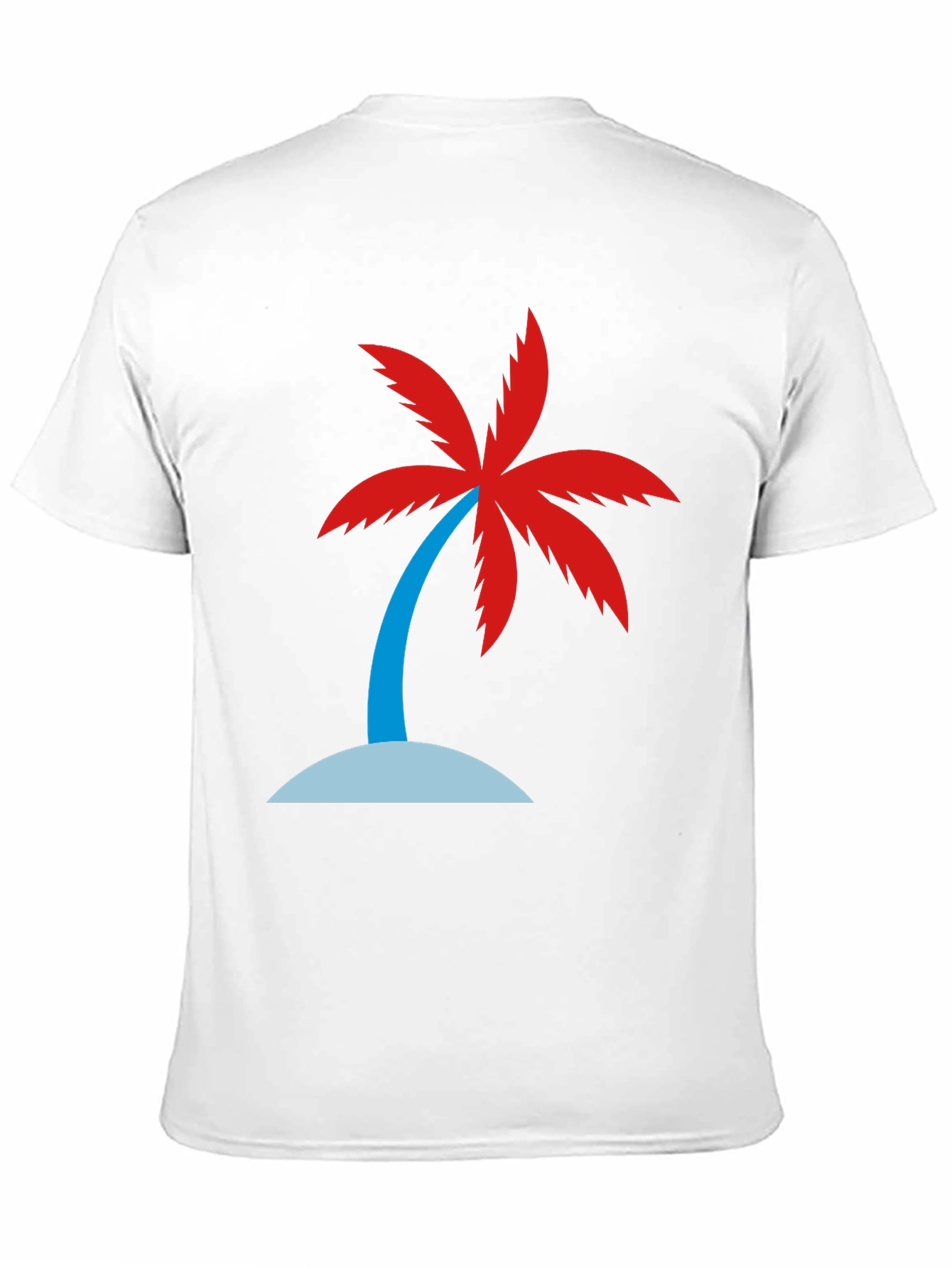 Black Palm Tree Graphic T-Shirt