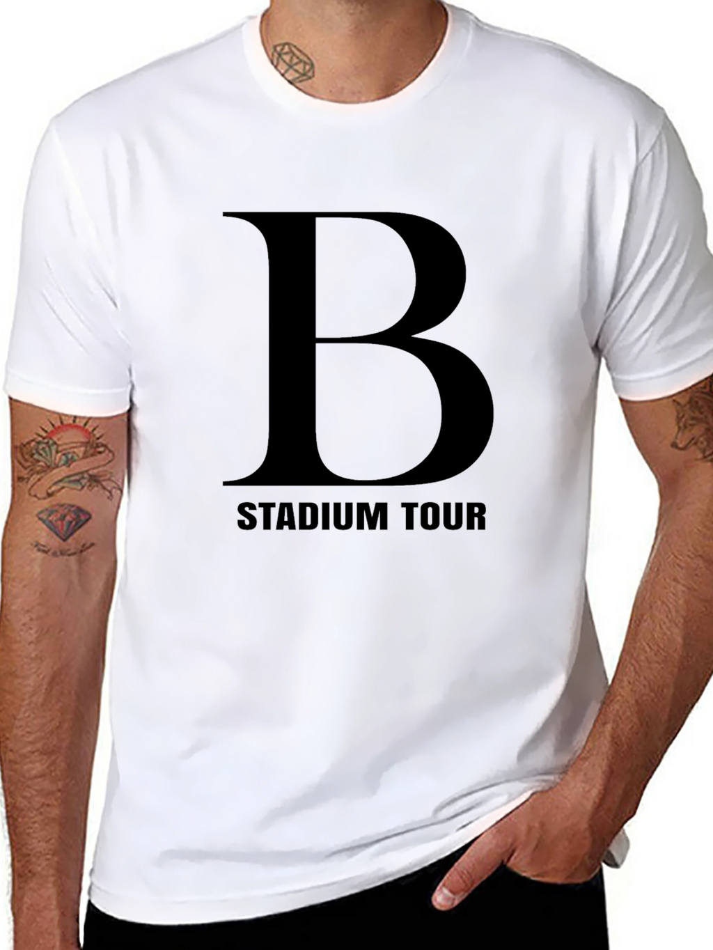 Black B Stadium Tour Graphic T-Shirt