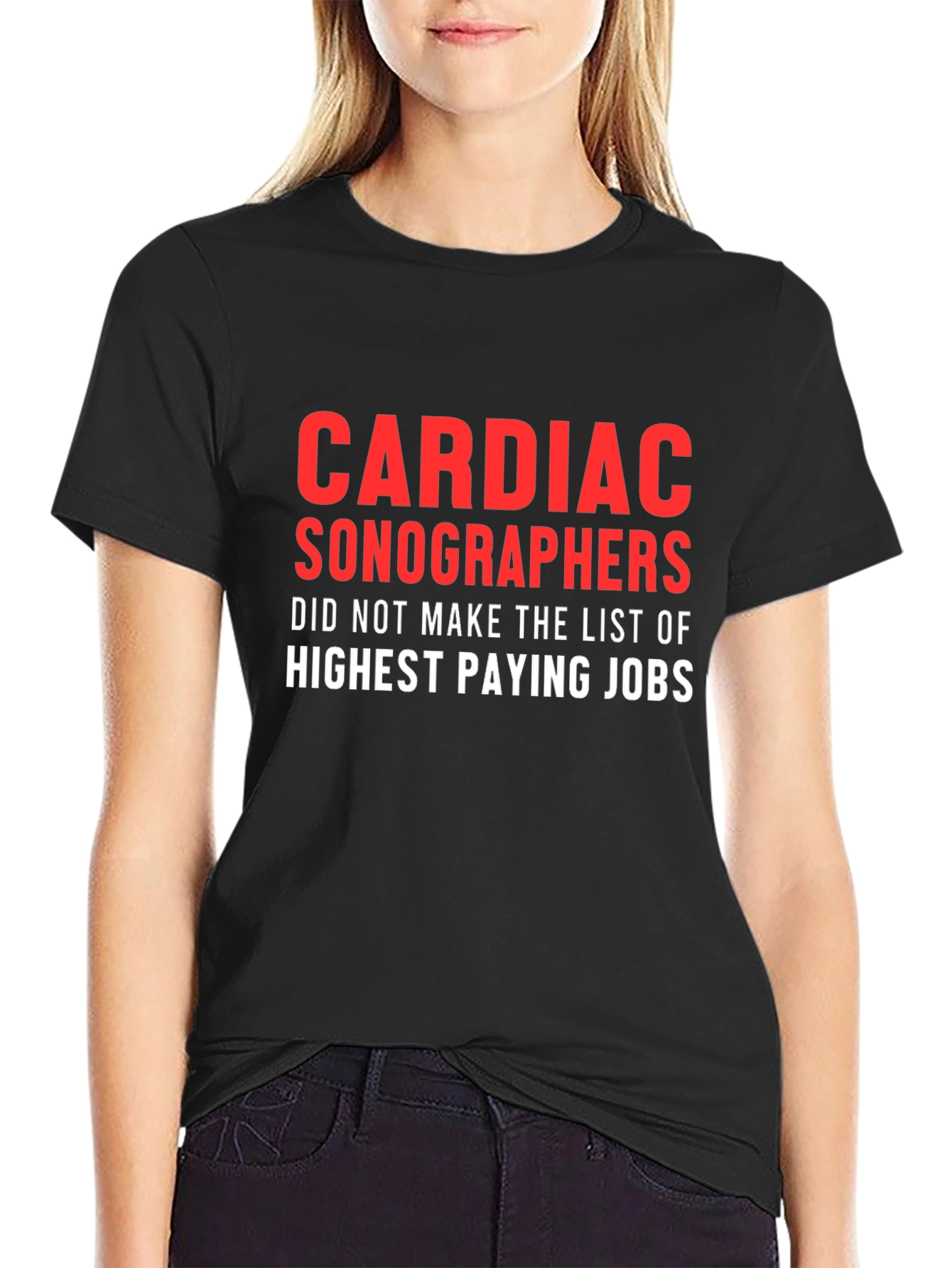 Cardiac Sonographers T-Shirt - Funny Job Profession Tee