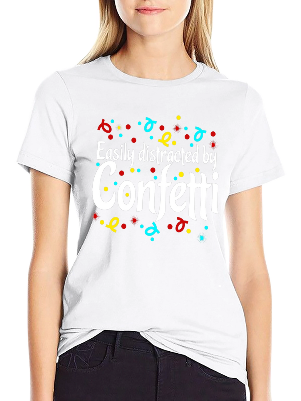 Confetti Distraction Tee