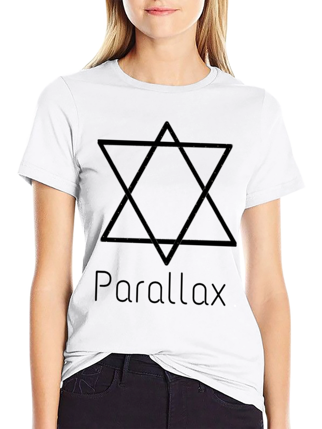 Parallax Star Graphic Black T-Shirt