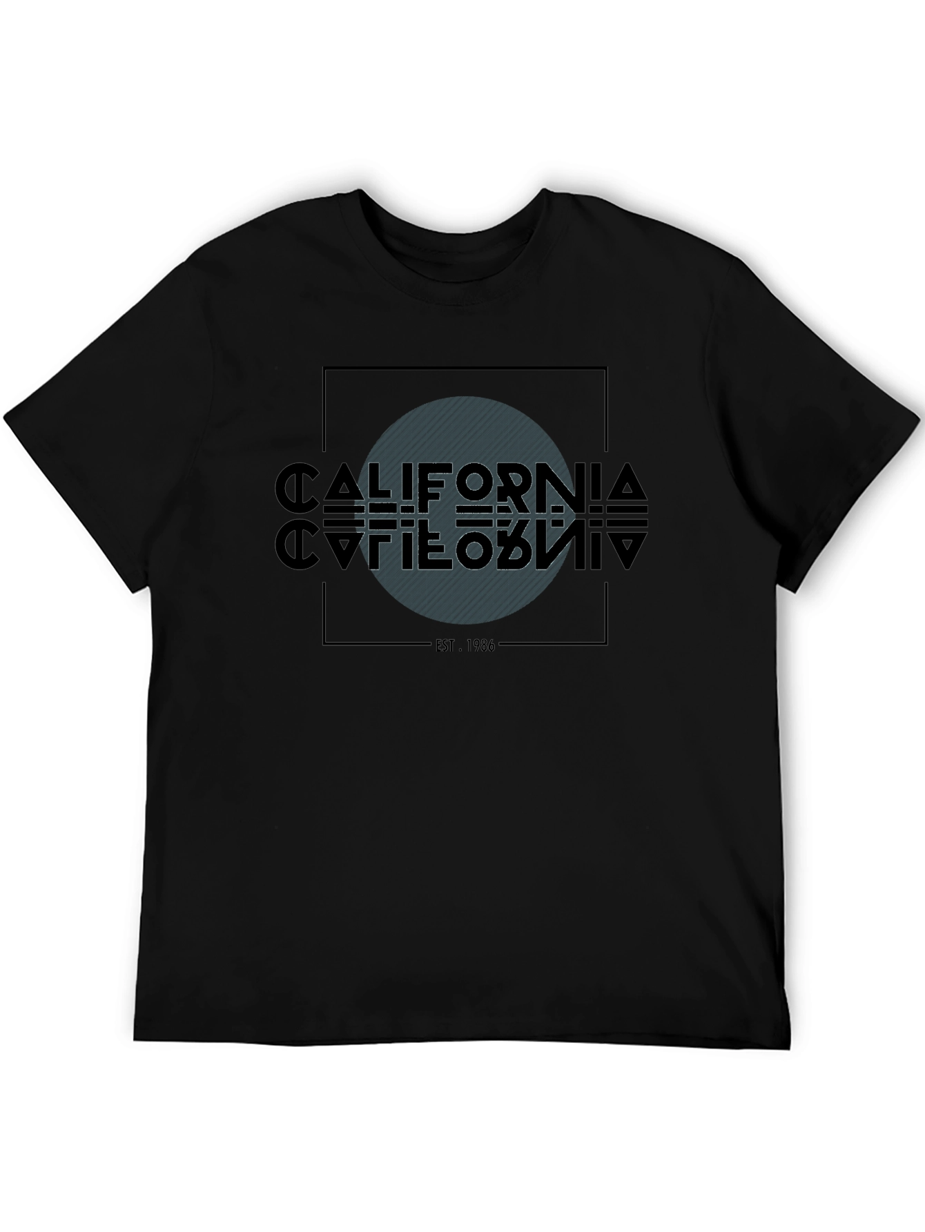 California Est. 1986 Graphic Tee - Modern Design