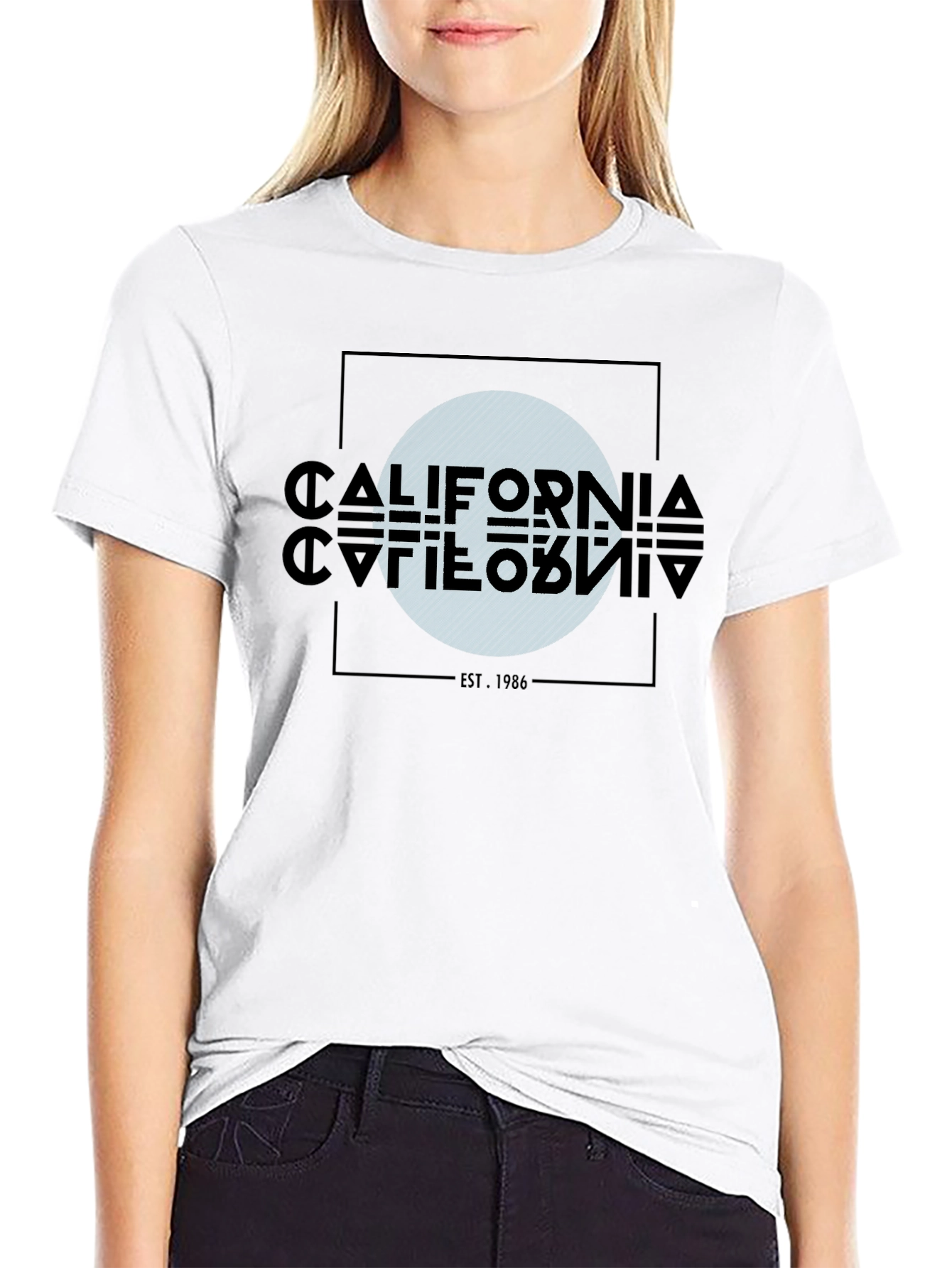 California Est. 1986 Graphic Tee - Modern Design