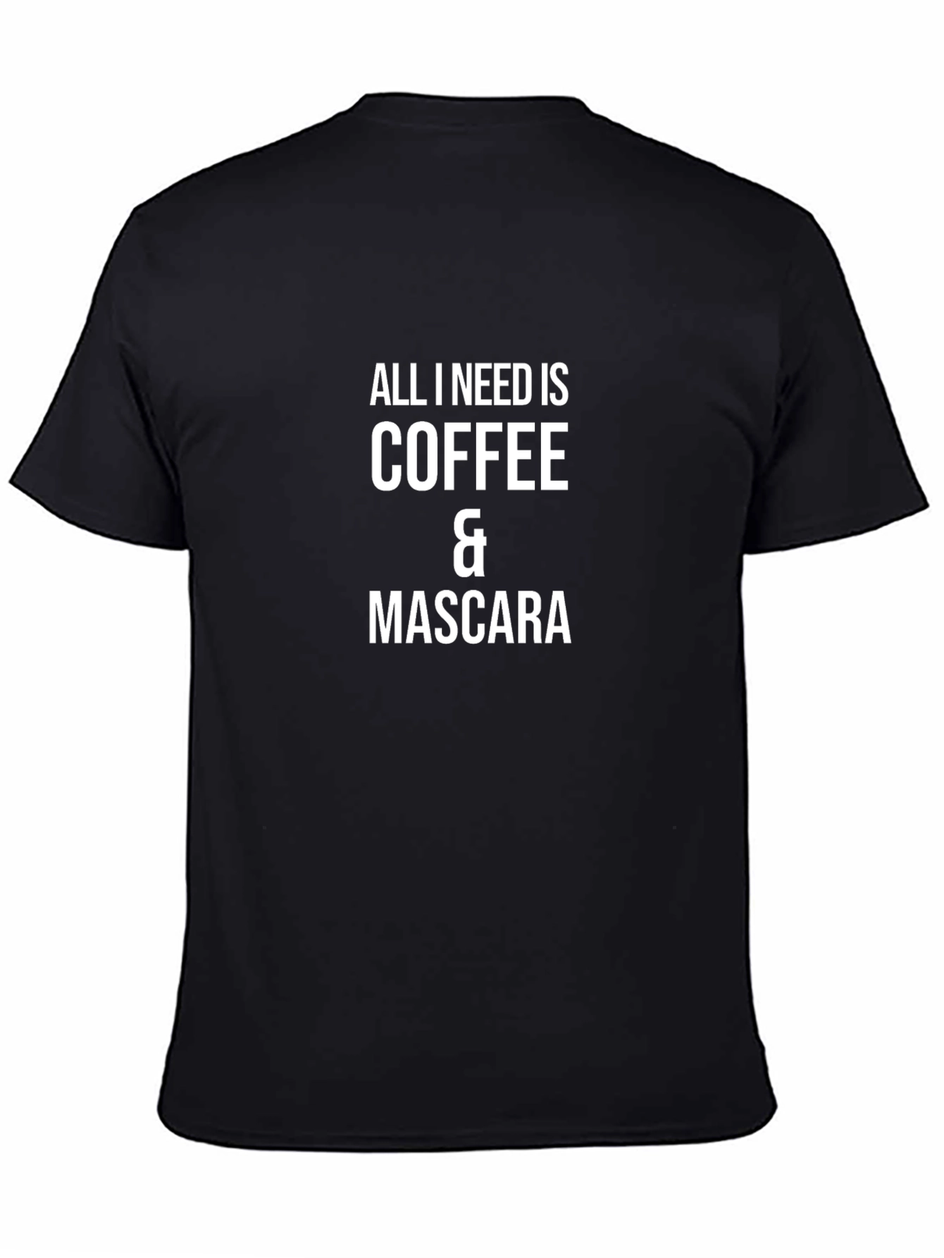 Coffee & Mascara Graphic Tee - Trendy Casual Wear
