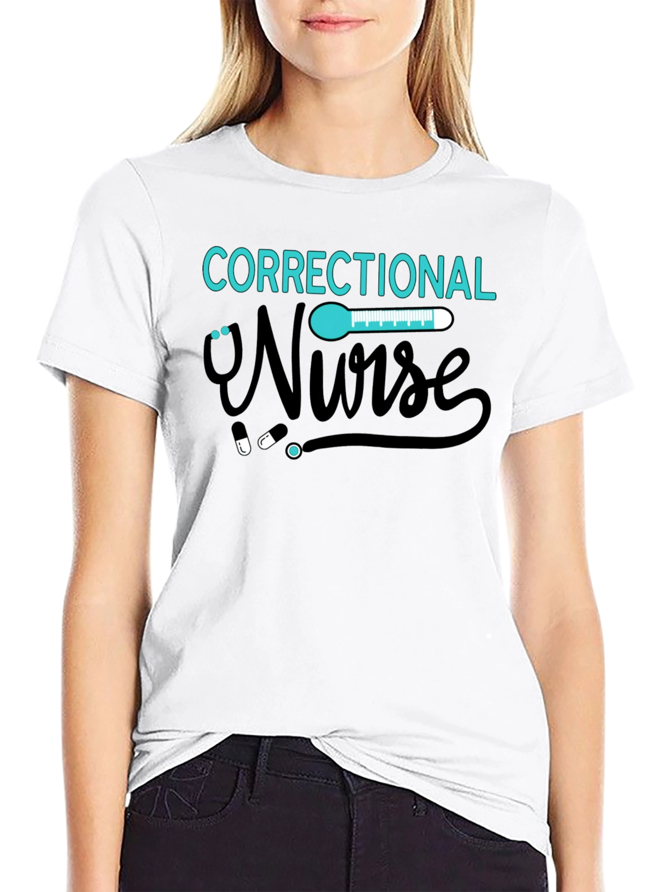 Correctional Nurse Graphic T-Shirt