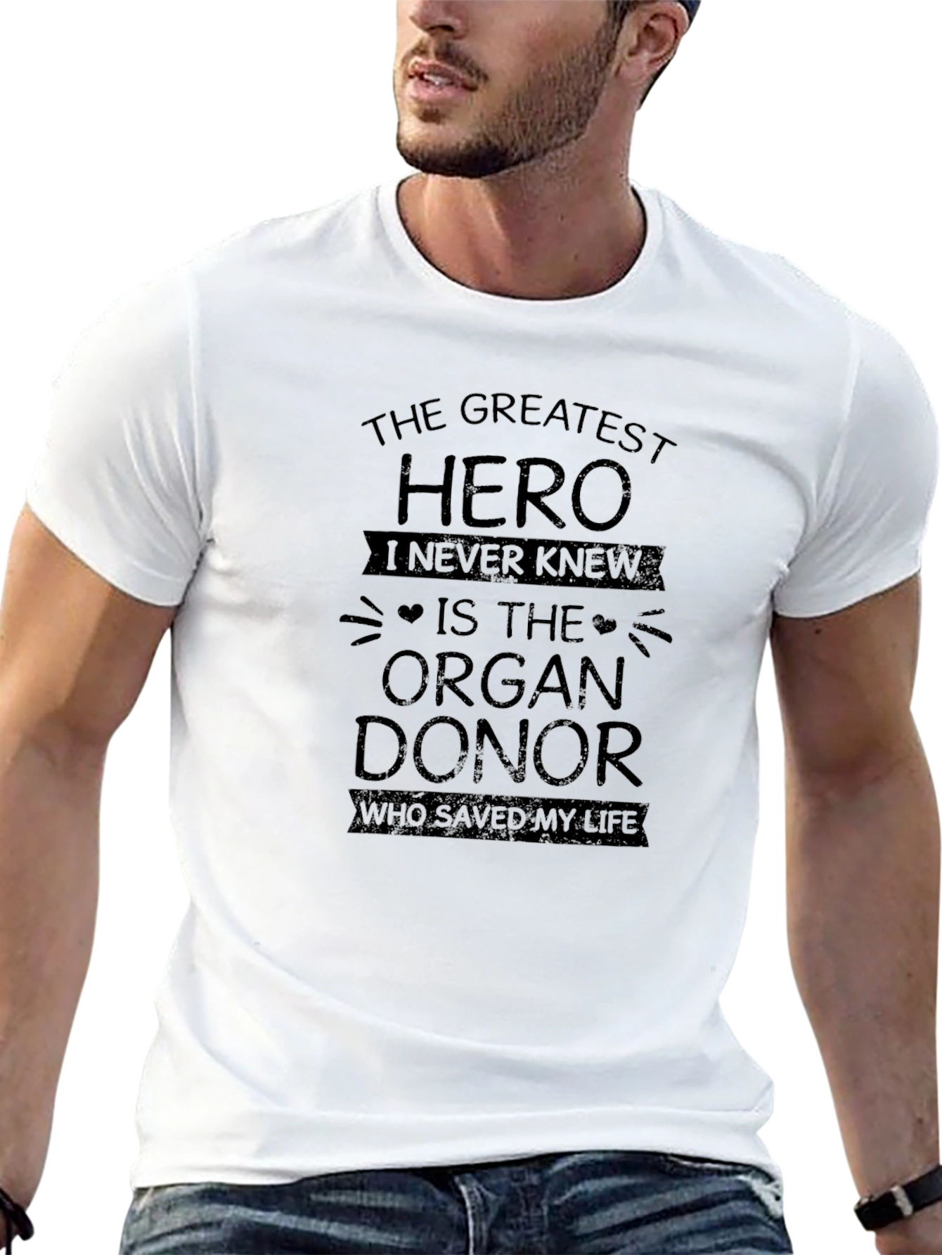 Organ Donor Hero T-Shirt: Save Lives