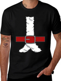 Santa Suit T-Shirt - Festive Holiday Apparel