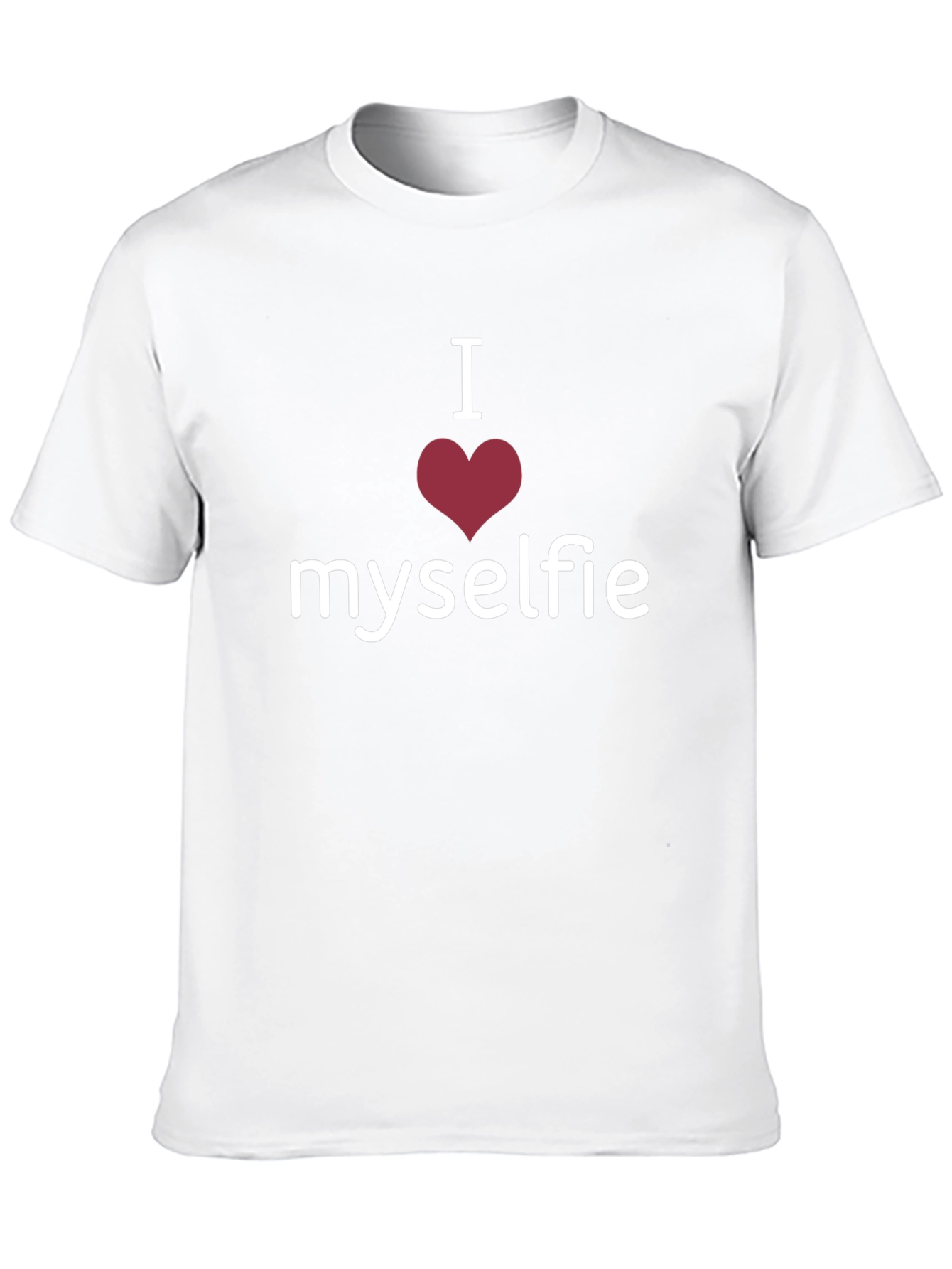 I Heart Myselfie Tee - Trendy Casual Shirt