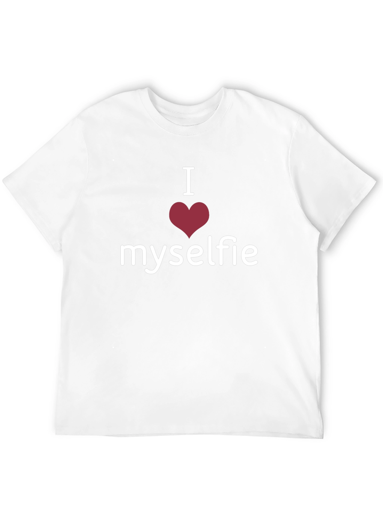 I Heart Myselfie Tee - Trendy Casual Shirt