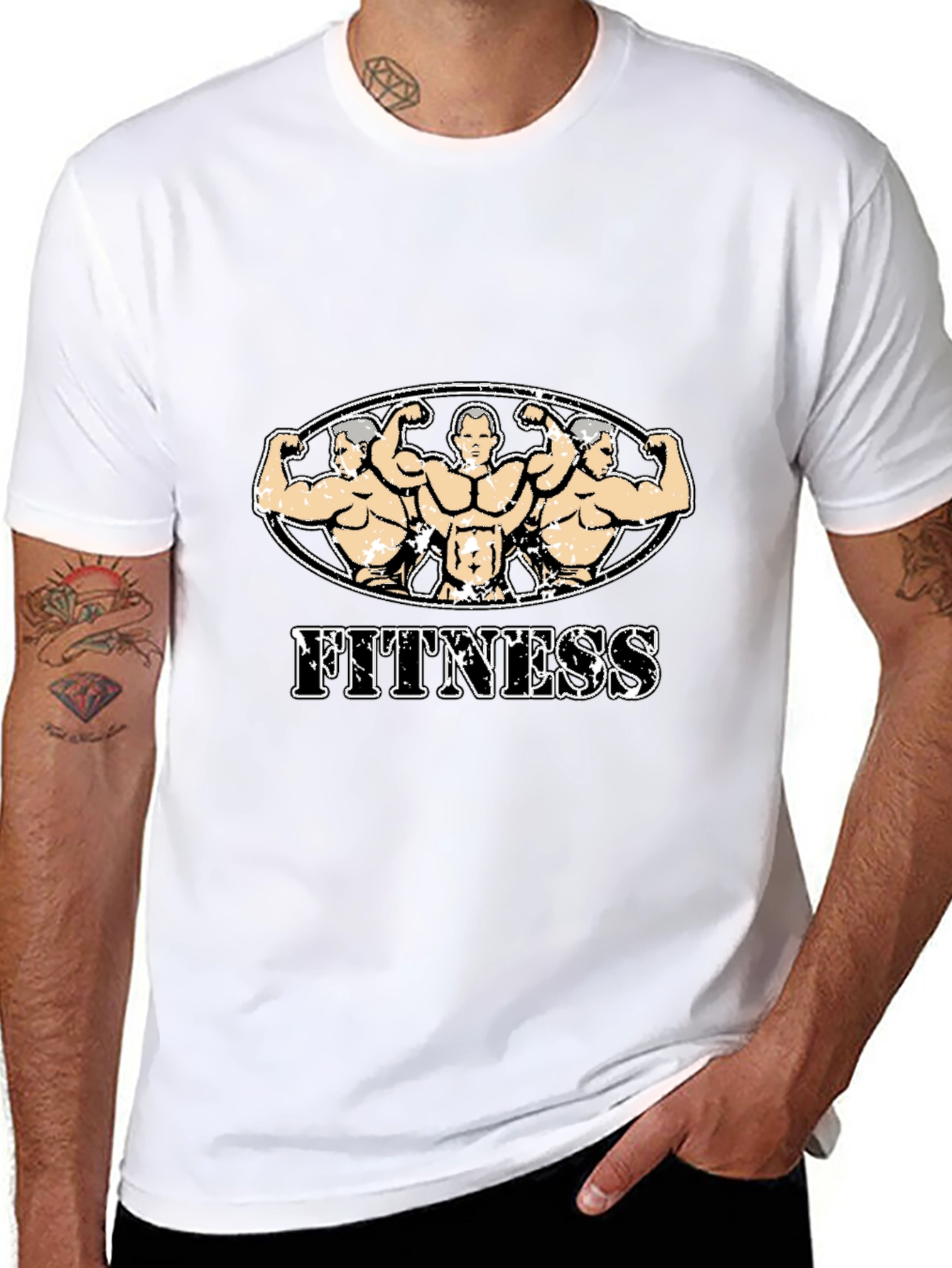 Fitness Graphic T-Shirt