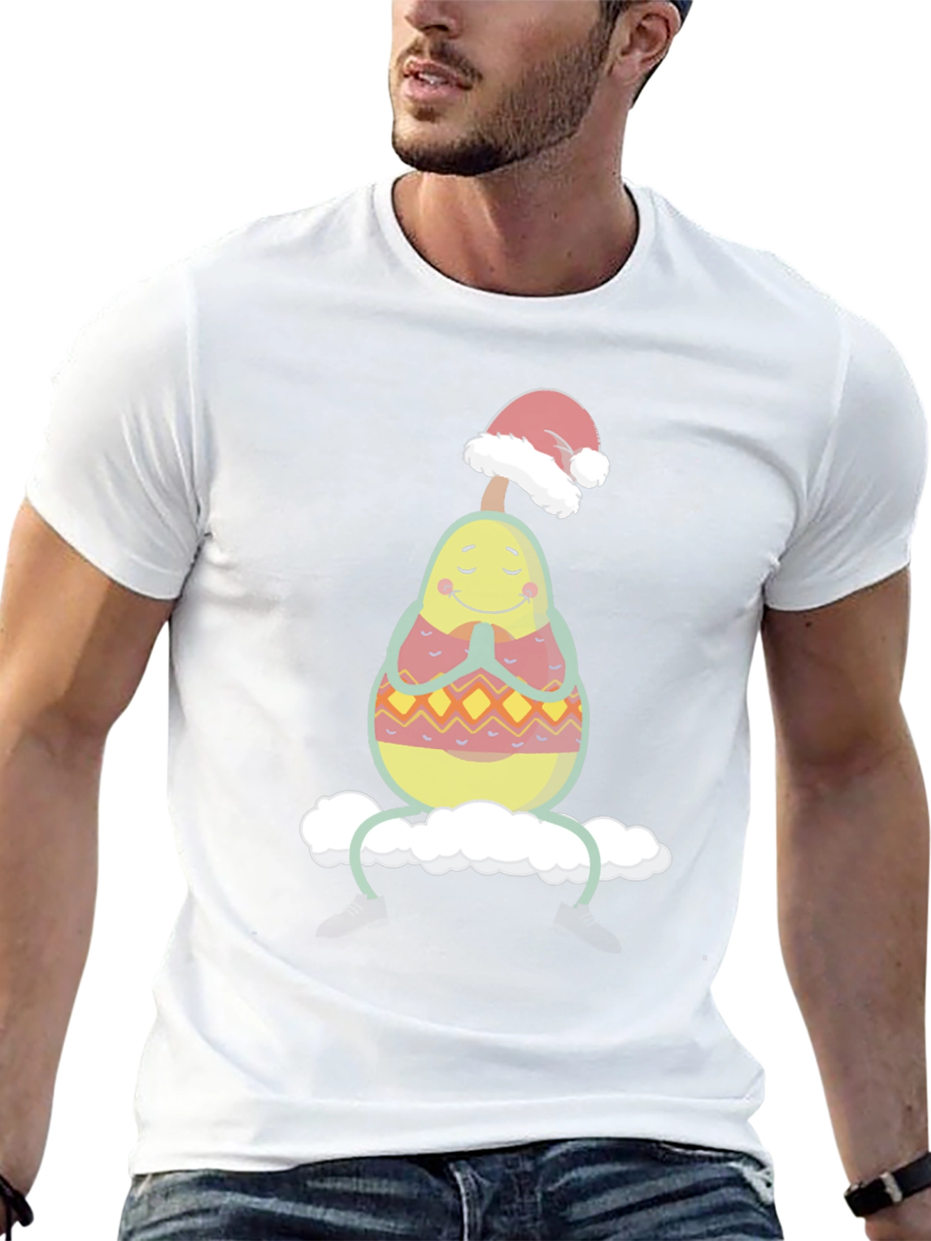 Avocado Christmas T-Shirt - Holiday Humor Tee