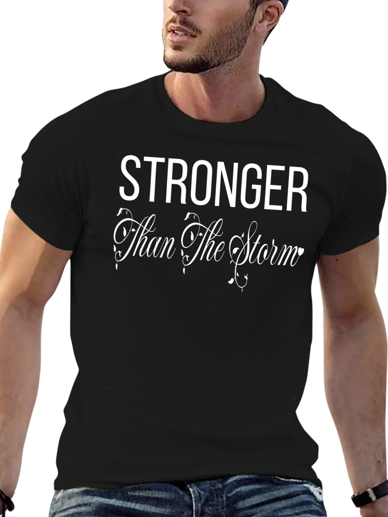 Stronger Than The Storm Graphic Tee
