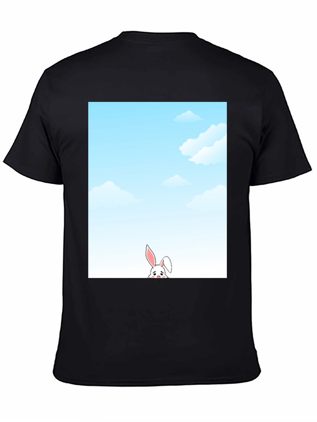Sky Bunny T-Shirt: Whimsical Graphic Tee