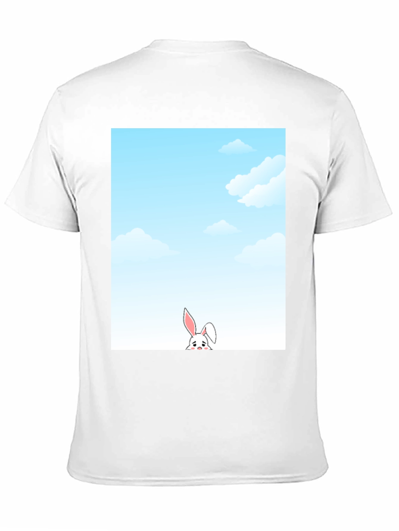 Sky Bunny T-Shirt: Whimsical Graphic Tee